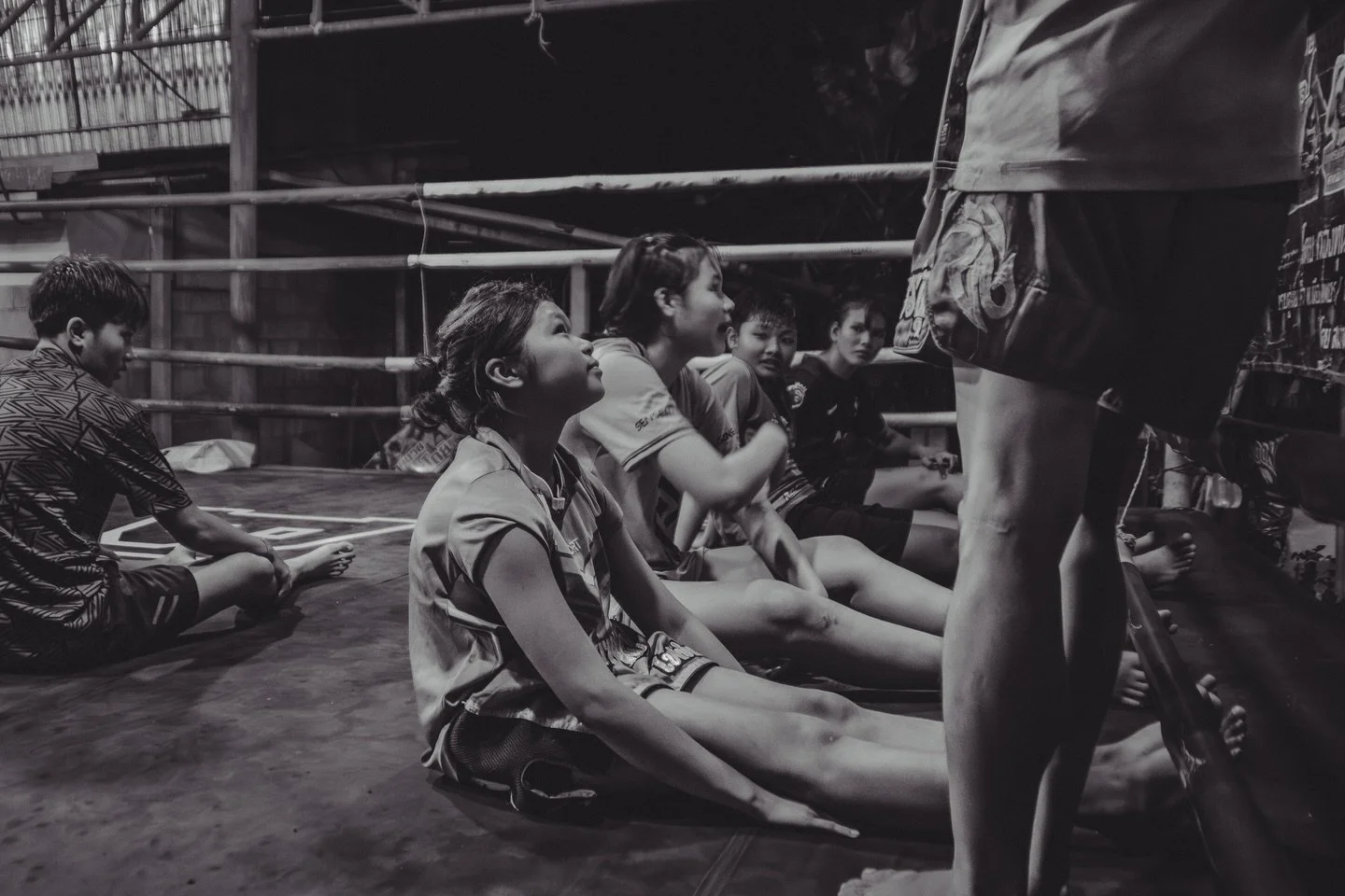 Many of Por MuangPhet Gym&rsquo;s fighters come from Thailand&rsquo;s northeastern Isaan region and live at the camp year-round. Within this environment, coaches enforce training discipline while also providing daily supervision and guidance, occupyi