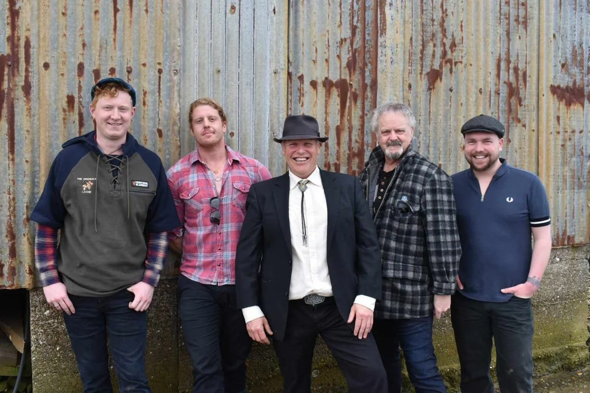 Brenny & The Bushwhackers performing at Distilled NZ 2027 in Invercargill