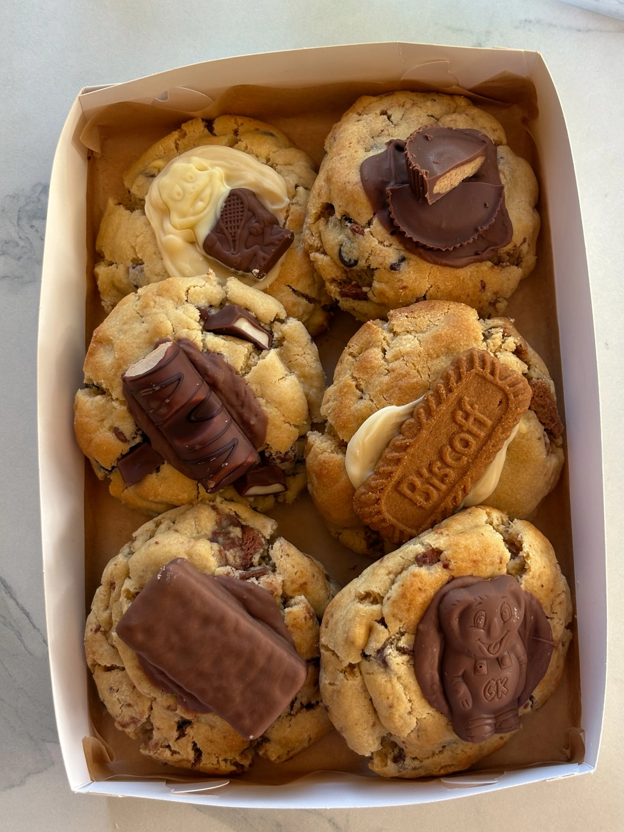 6 PACK COOKIES