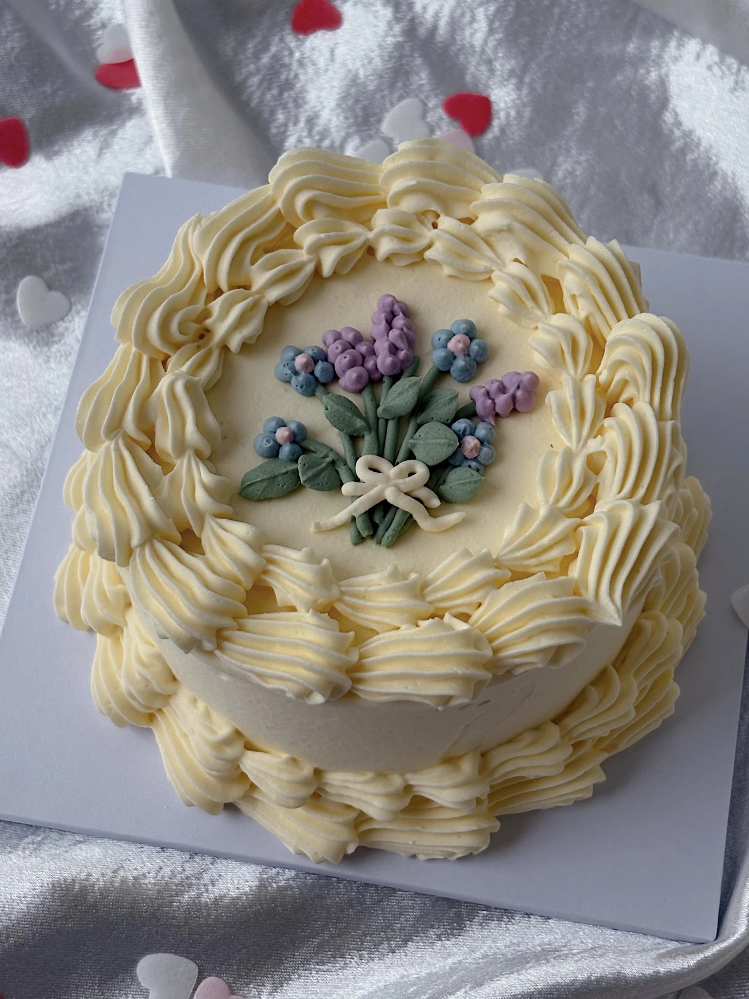 Valentines Bouquet Bento Cake