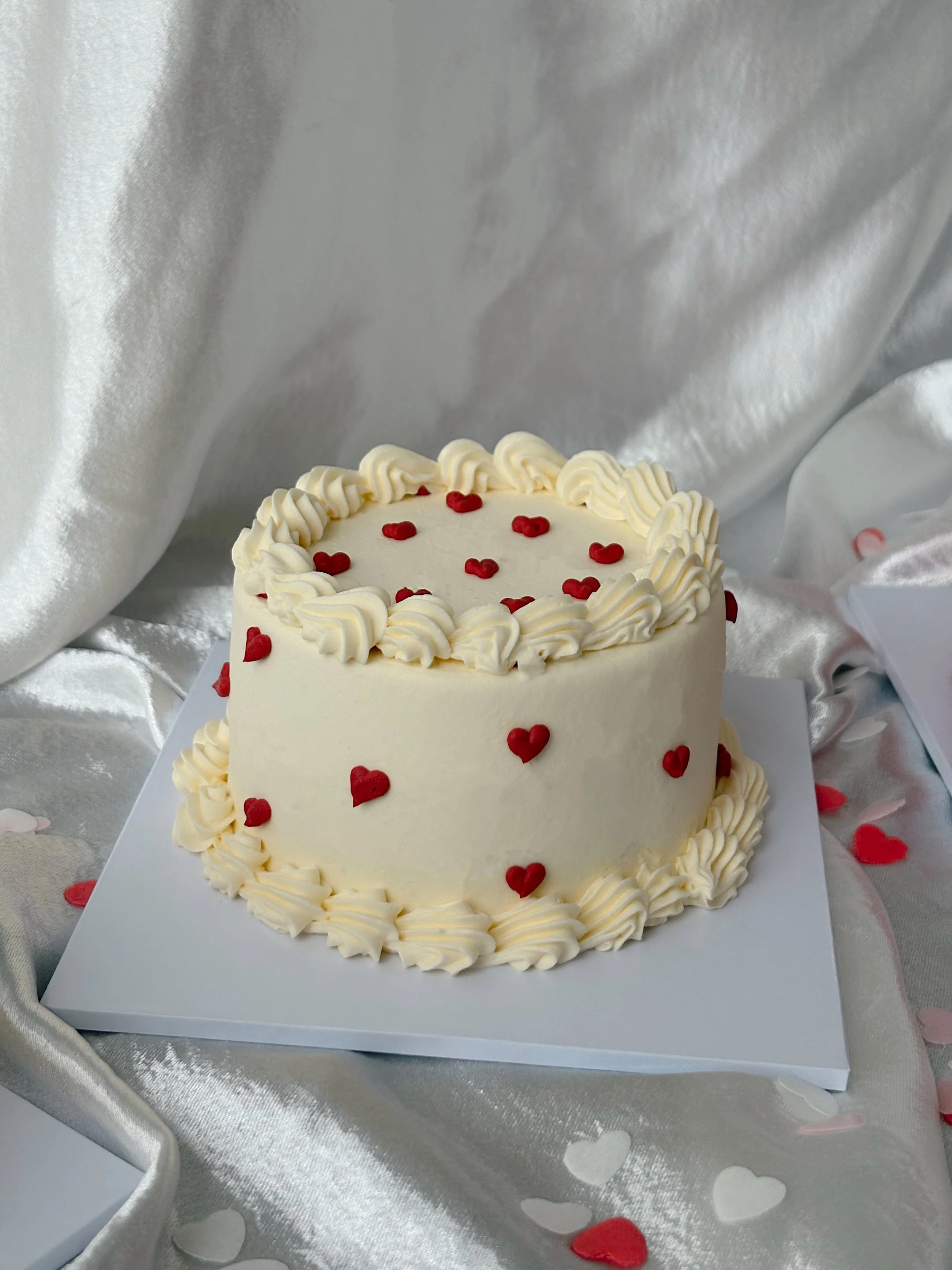Valentines Heart Bento Cake