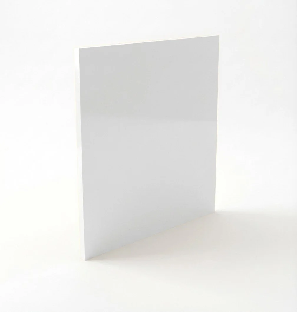 white acrylic