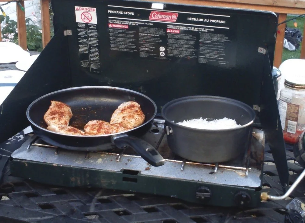 Camp Cooking: "Feeding With Love and Good Tents"