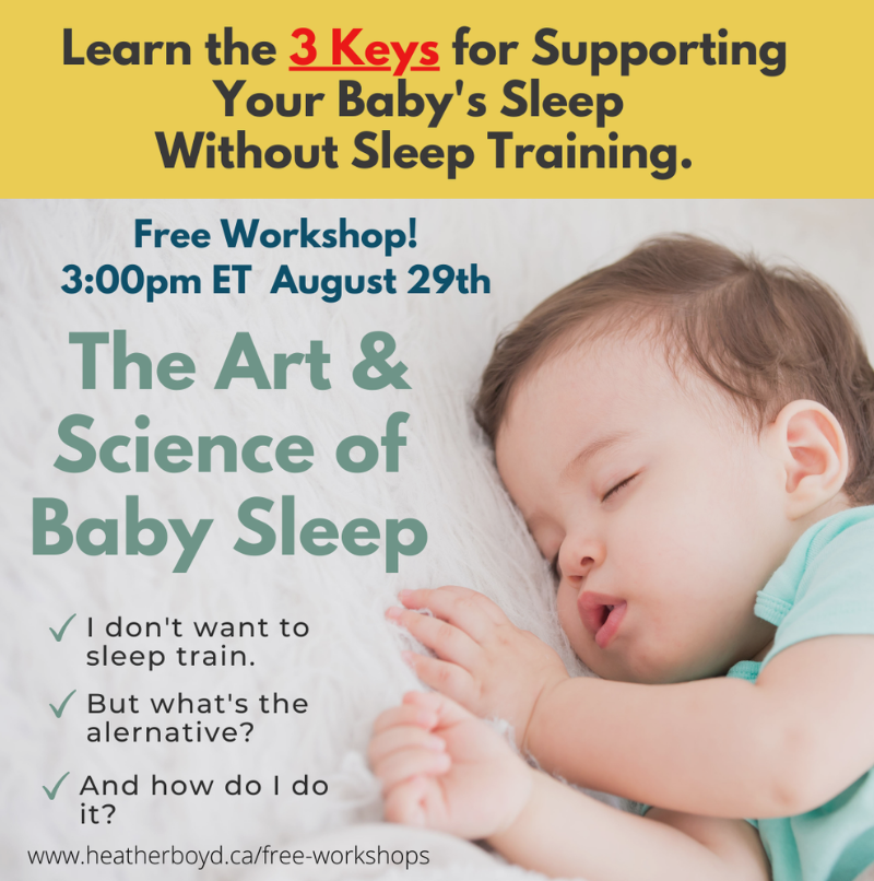 Free Workshop: The 3 Keys to Your Baby's Sleep Without Sleep Training