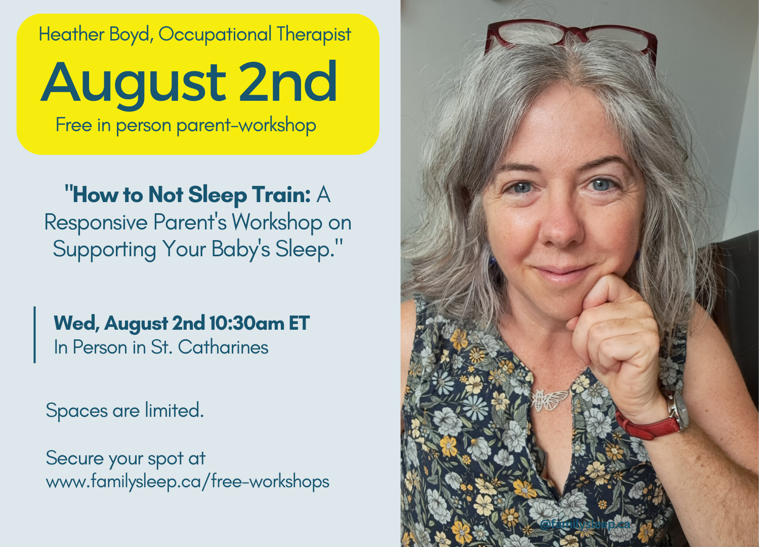In Person Workshop: How to Not Sleep Train
