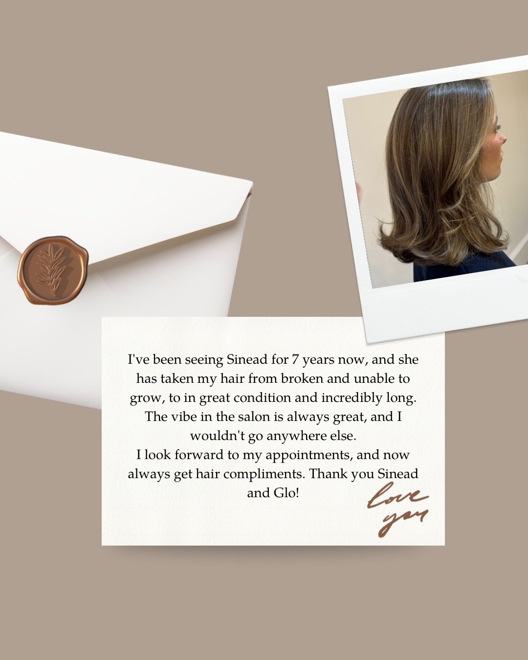 Nothing speaks louder than our clients&rsquo; words 💬✨

#salon #fulhamhairdresser #luxurysalon #colourspecialist