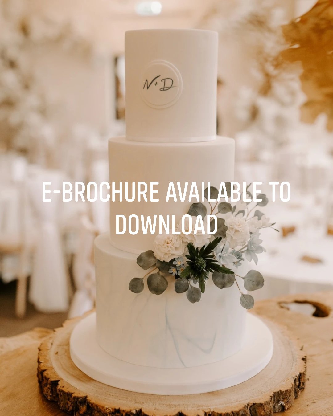 Grab my E-Brochure to learn more about your wedding cake journey. 

You'll find the link in my bio to grab yours. 

Inside the Brochure you will be able to look at the full process; 

Flavours; classic and luxury
About our signature style
Favours and