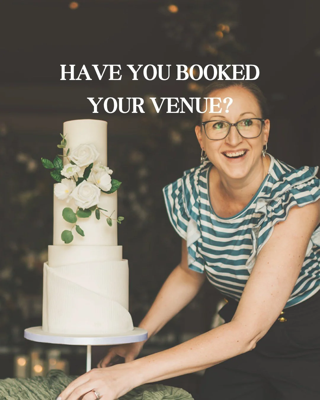 Most couples secure their cake 12&ndash;18 months before the big day, and popular dates can fill up quickly.

With engagement season almost here, enquiries start to rise quickly.

Booking early means you get your preferred date, time to explore desig