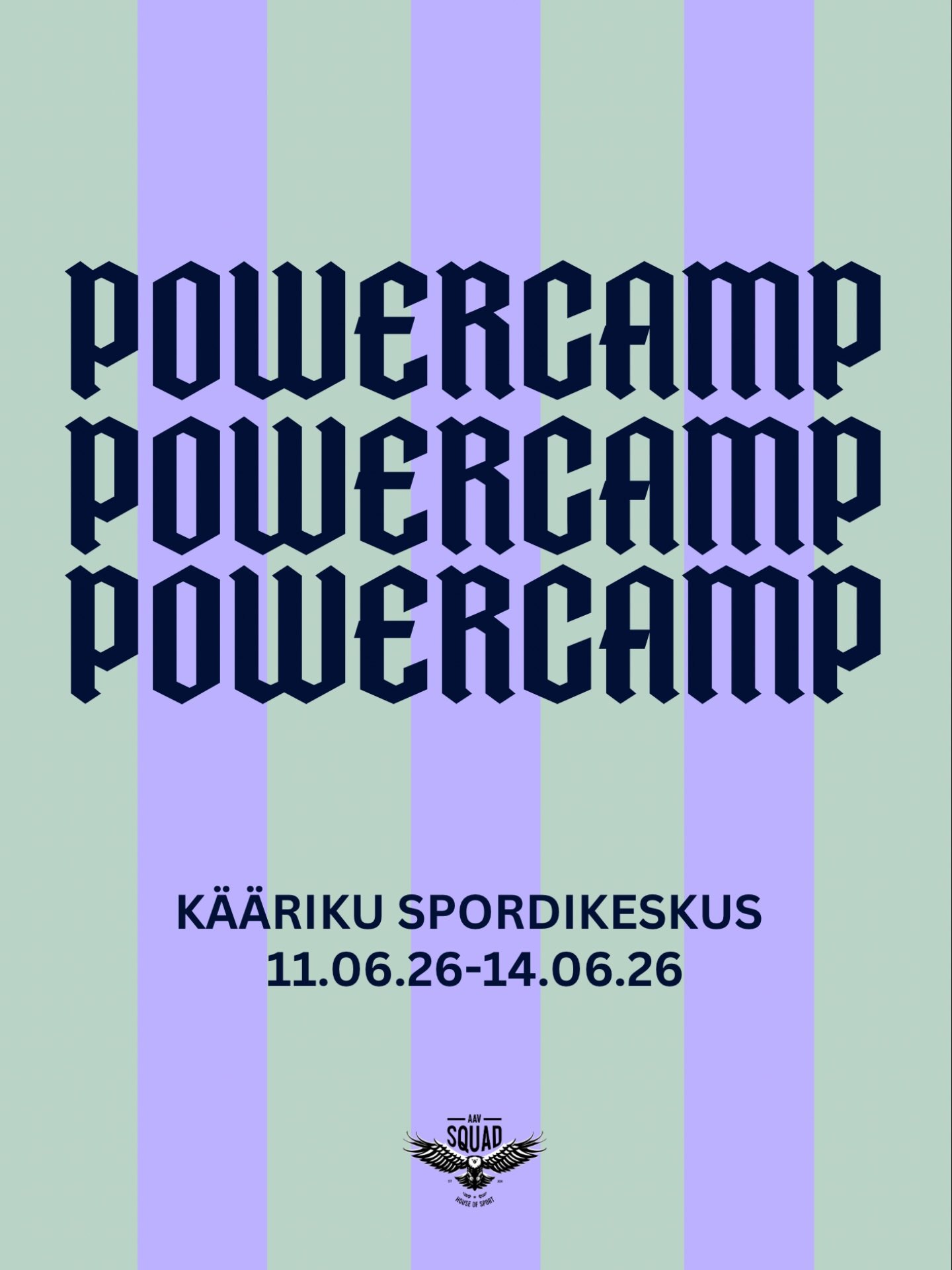 Suvelaager tuleb✨💜
Registreerimine algab 10.04.26

Oodatud on k&otilde;ik trennis&otilde;brad🤝

Lisainfo 📧 v&otilde;i DM🫡

👉vaata reelside alt lahedaid kokkuv&otilde;teid eelmiste aastate laagrite osas

#aavsquad #aavsquadtreeningud #workout #la