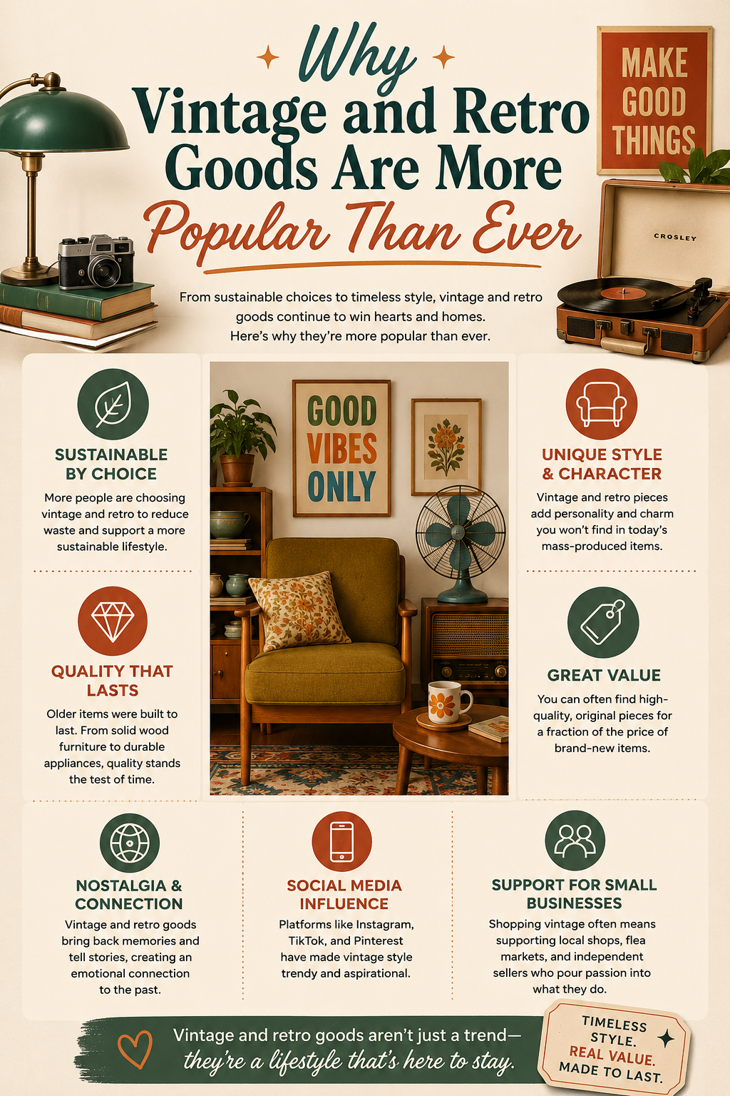 Why Vintage and Retro Goods Are More Popular Than Ever