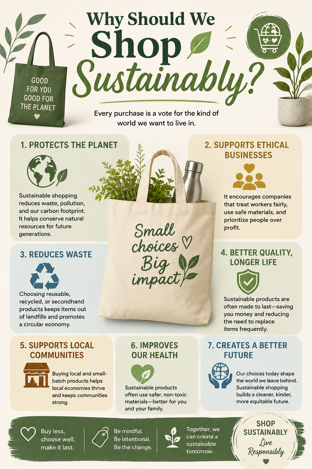 Why should we shop Sustainably?