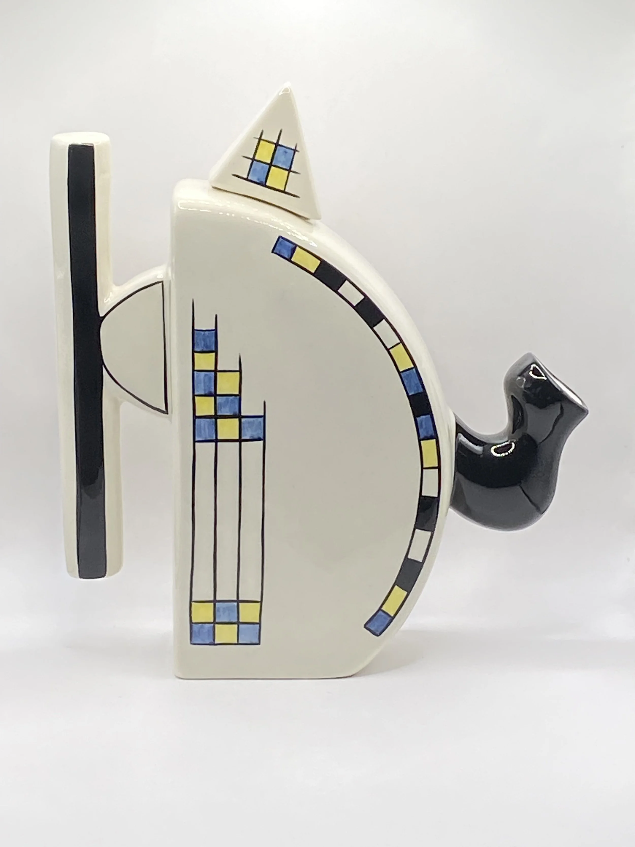 LORNA BAILEY  Teapot in The Charles Rennie Mackintosh pattern - special colourway LIMITED EDITION 1/2