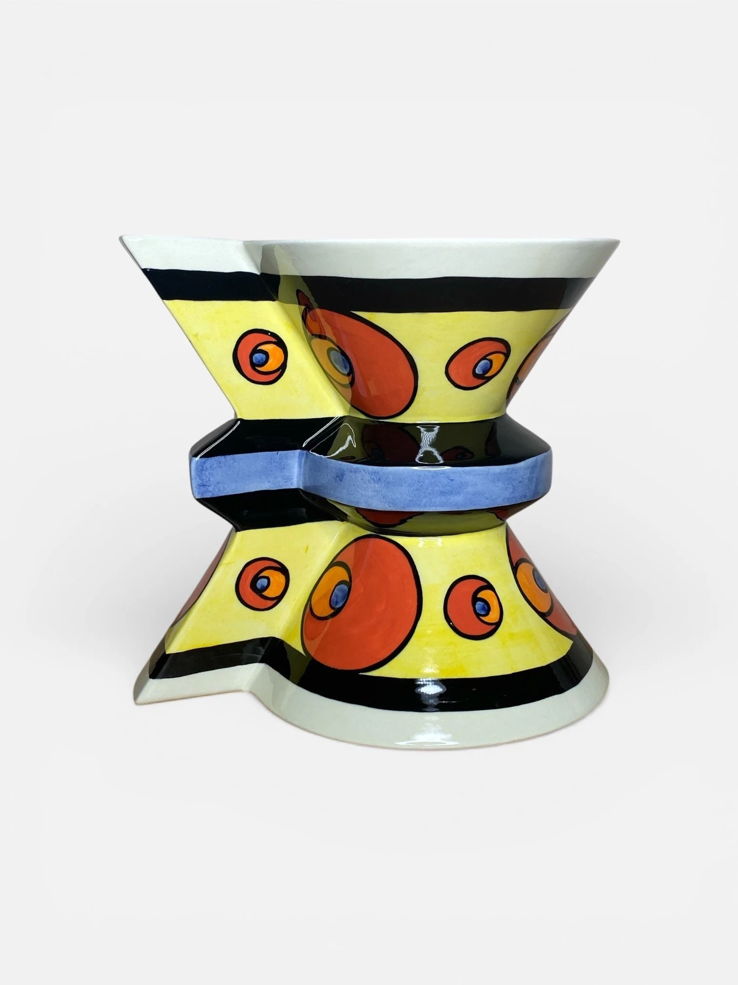 LORNA BAILEY Old Ellgreave Back to Back Vase - Limited Edition 124/250