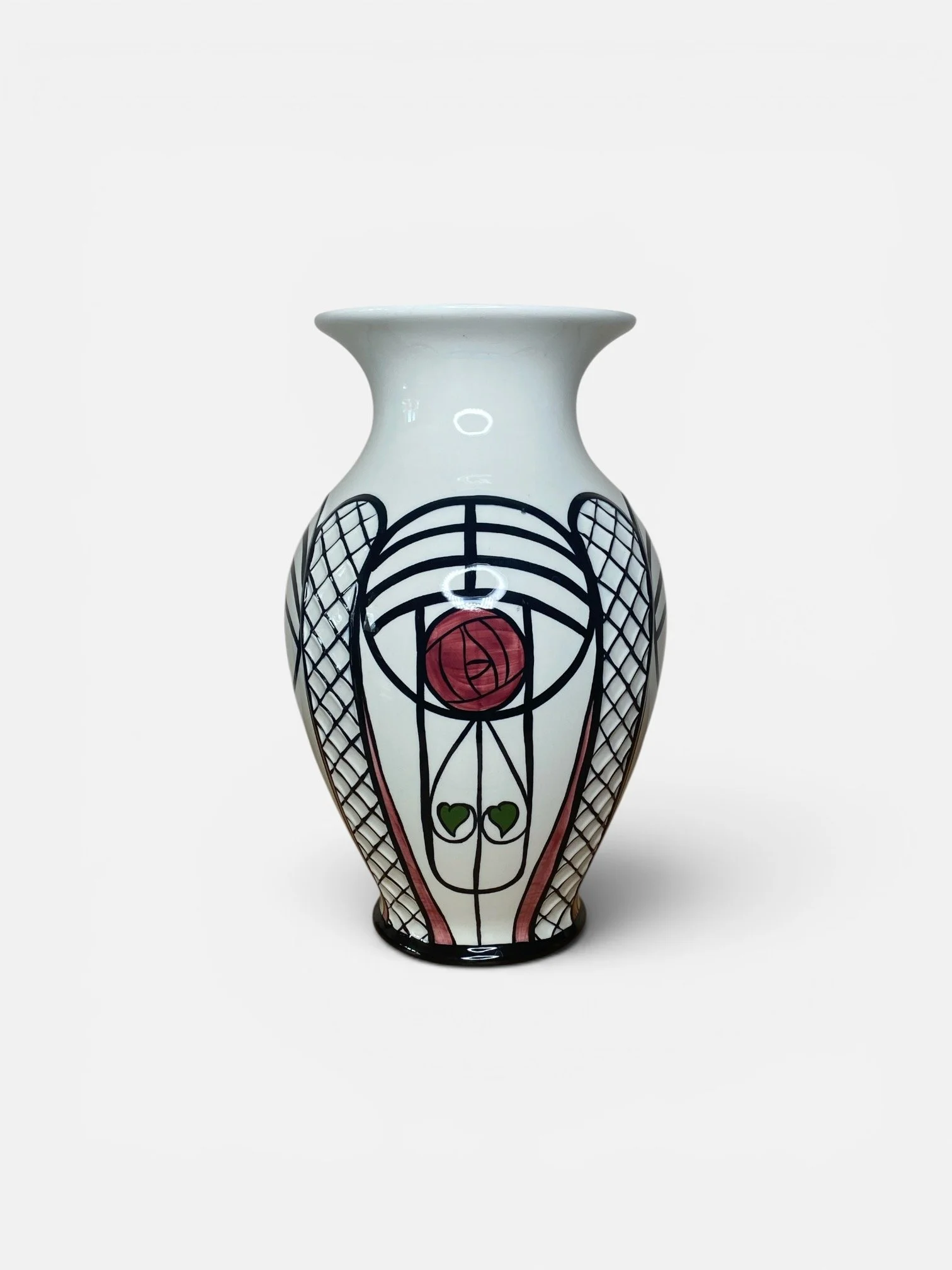 LORNA BAILEY Old Ellgreave Vase in the Charles Rennie Mackintosh style