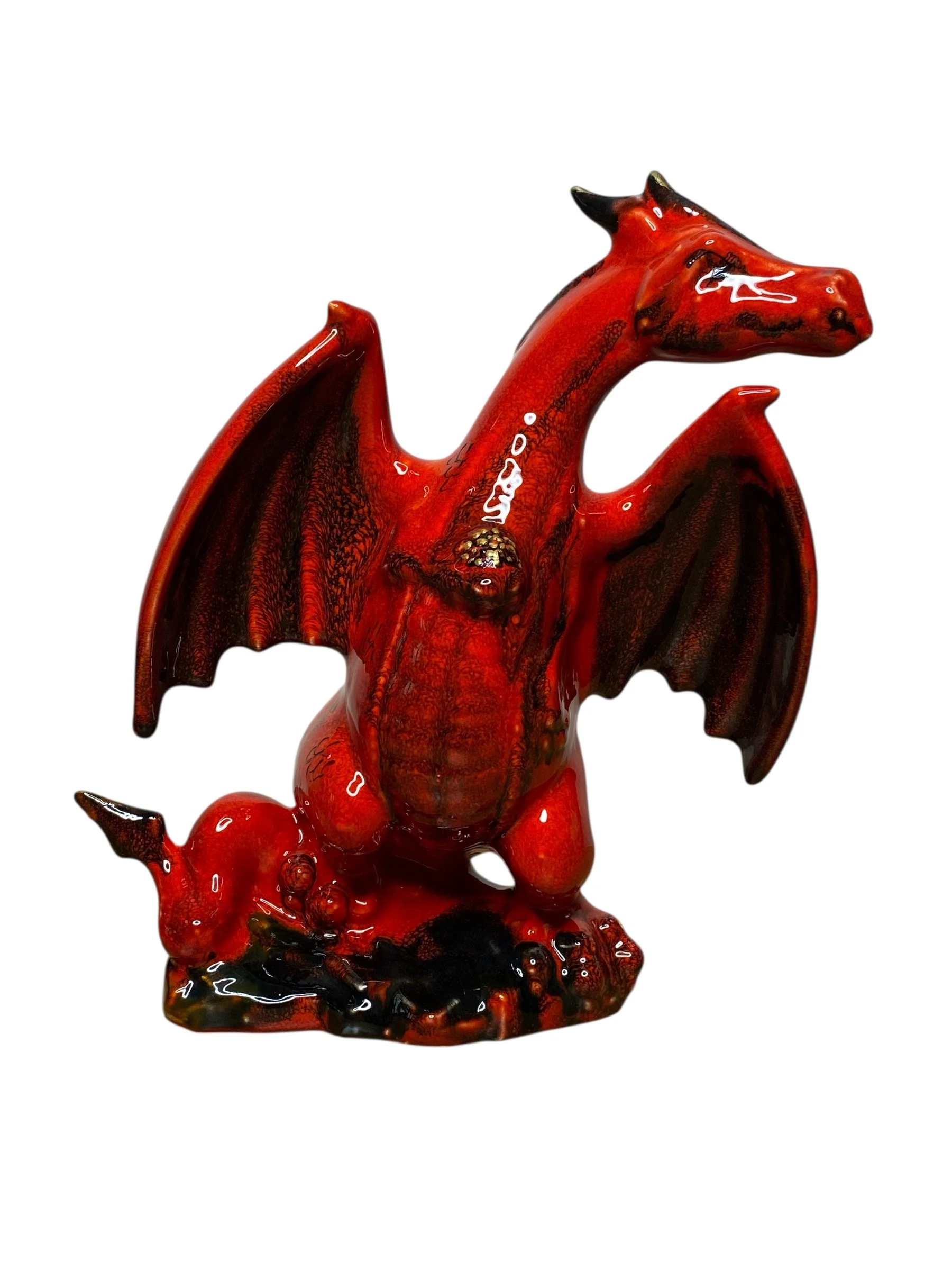 ANITA HARRIS Standing Dragon Figurine