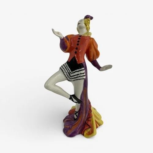 LORNA BAILEY Art Deco Lady Figurine Margo, Limited Edition 9/100. With certificate.