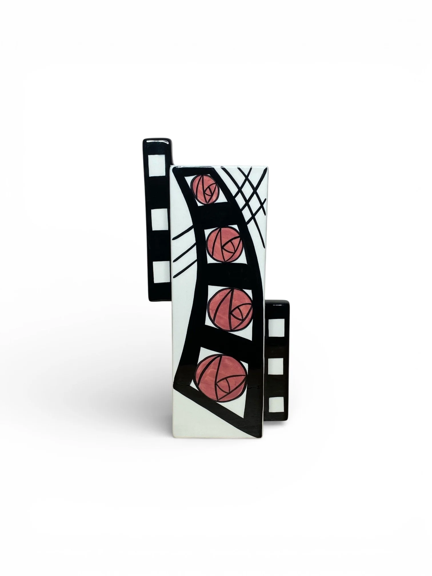 LORNA BAILEY Old Elgreave Vase in the 'Charles Rennie Mackintosh’ Pattern