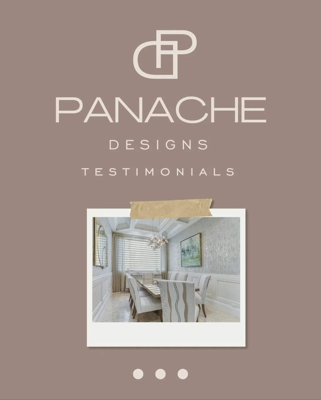 The greatest reward is hearing how our spaces make people feel. ✨Thank you to our incredible clients for trusting Panache Designs to bring your vision to life &mdash; your words inspire us every day. 🤍