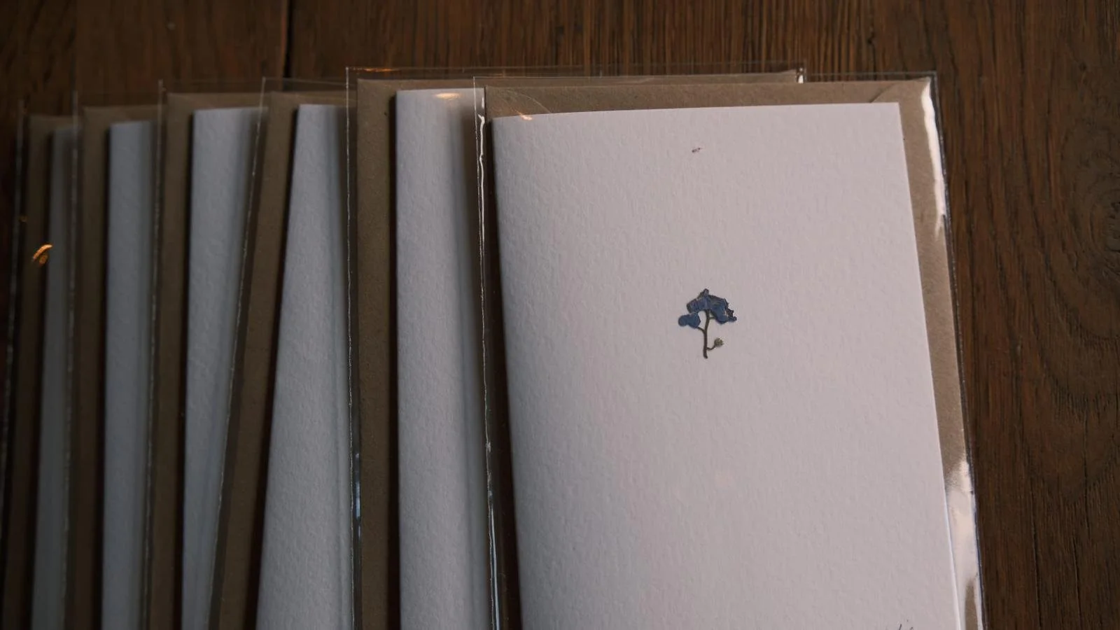 Pressed Flower Cards
