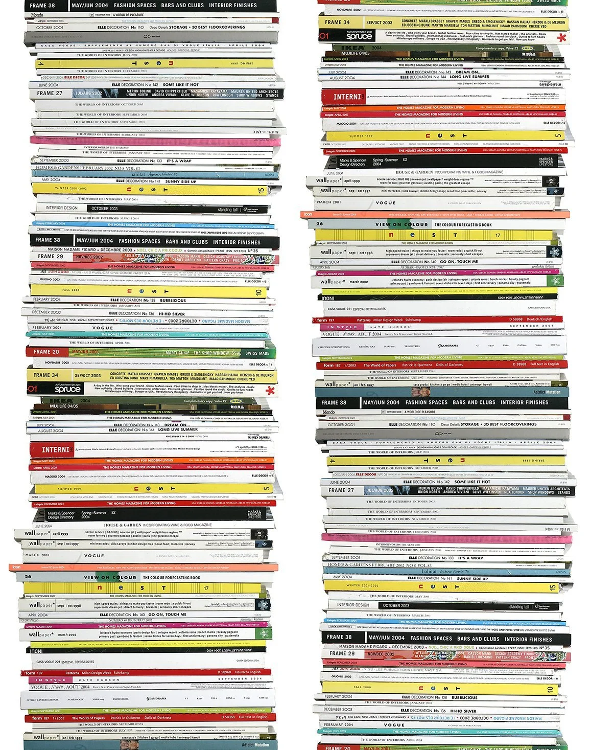 Magazines - Two Stacks