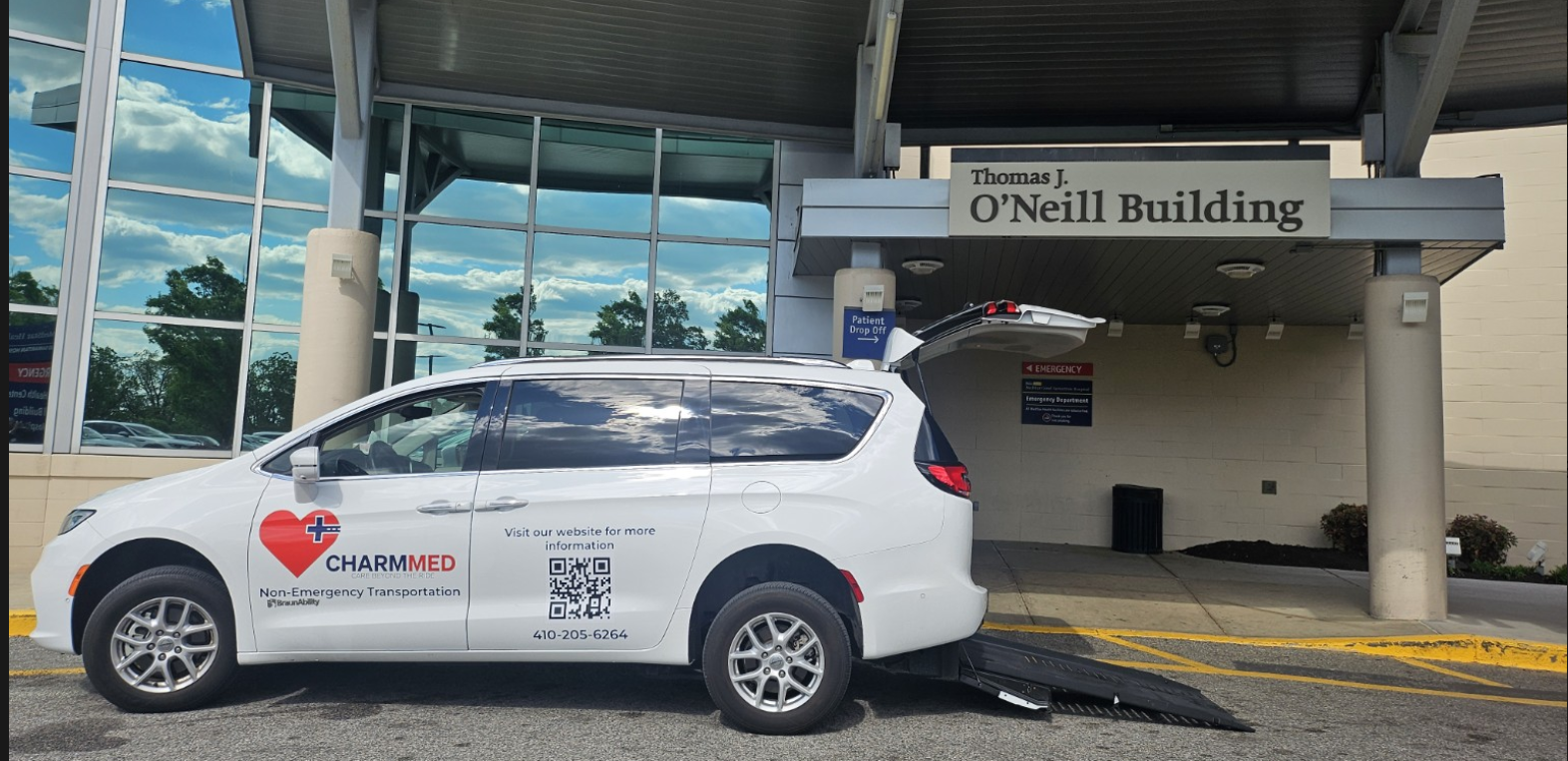 non-emergency medical transportation van