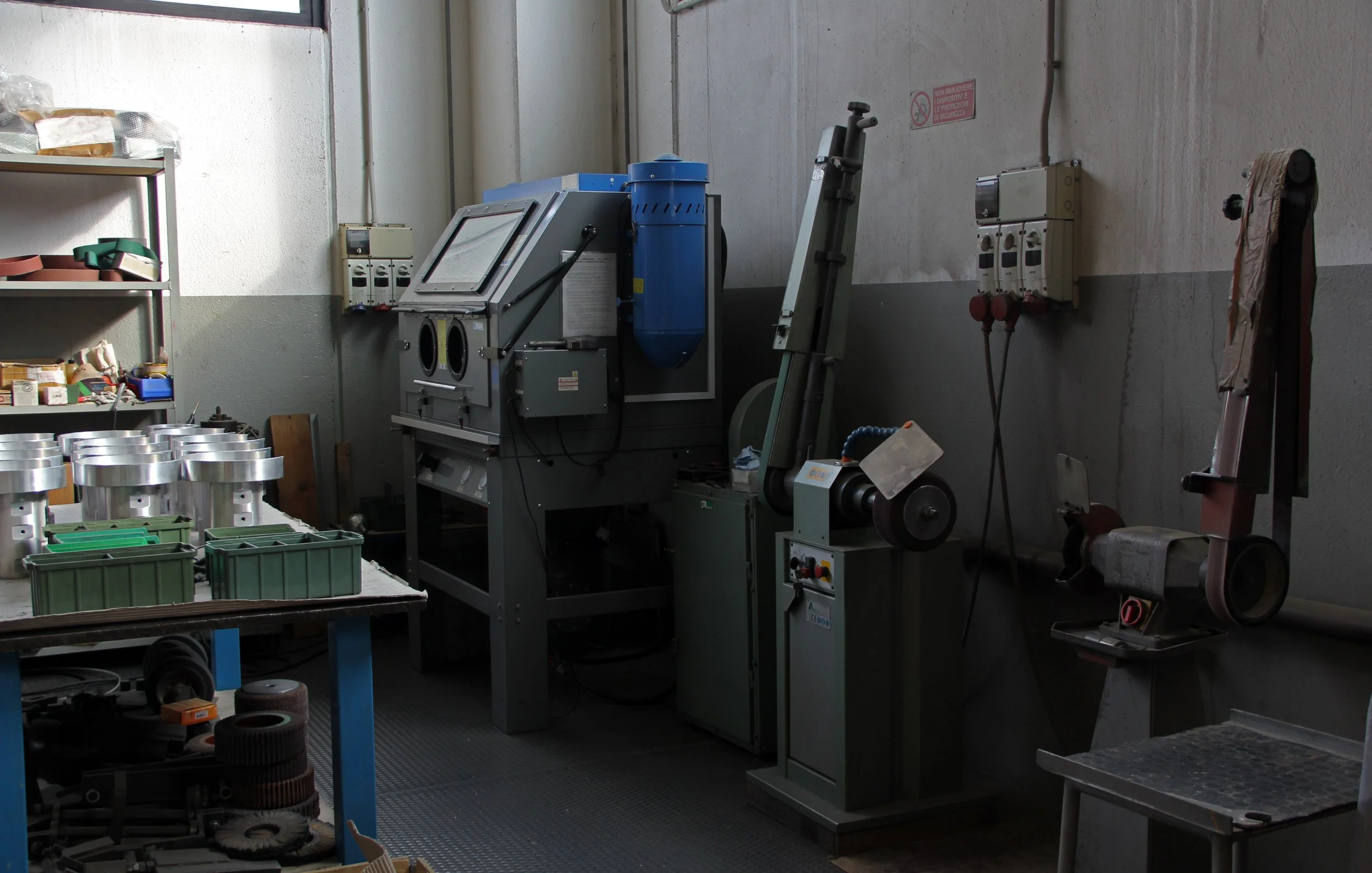 Reparto Preparazione Finiture