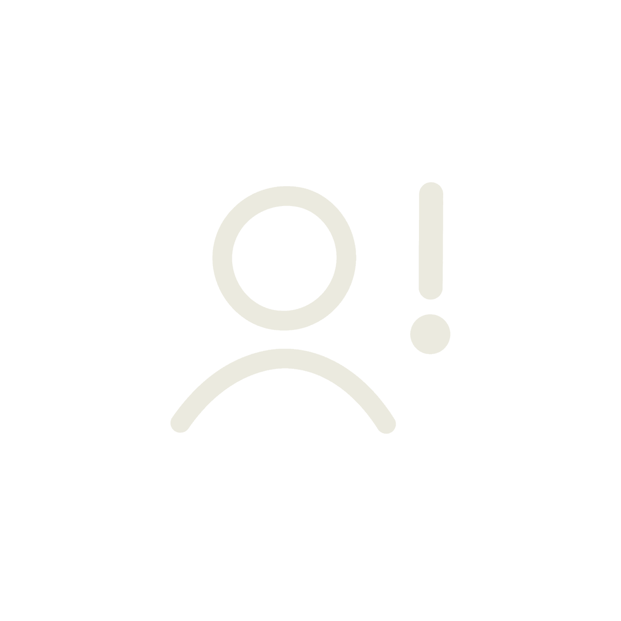 Silhouette of a person's head and shoulders with a large question mark and an exclamation mark over the face, indicating confusion or surprise.