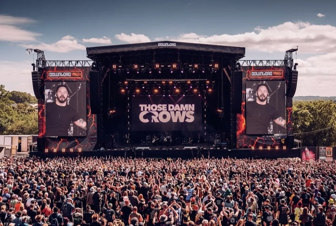 Those Damn Crows Draw Huge Crowd at Download Festival
