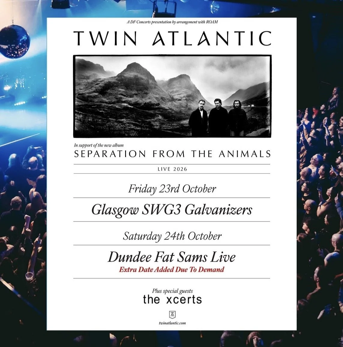 Twin Atlantic Add Dundee Show to October Tour