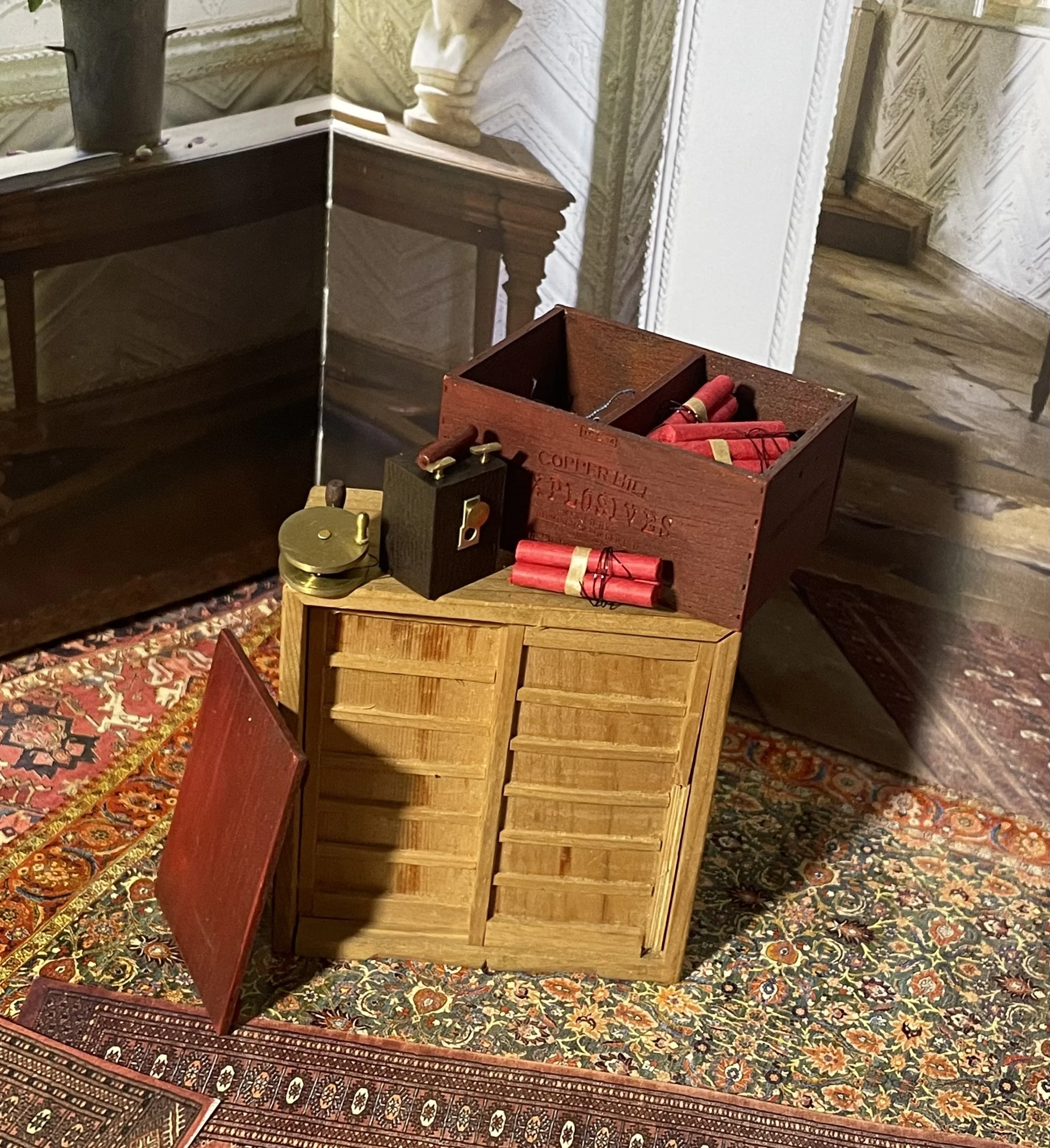 Box of replica dynamite ( this is not real)