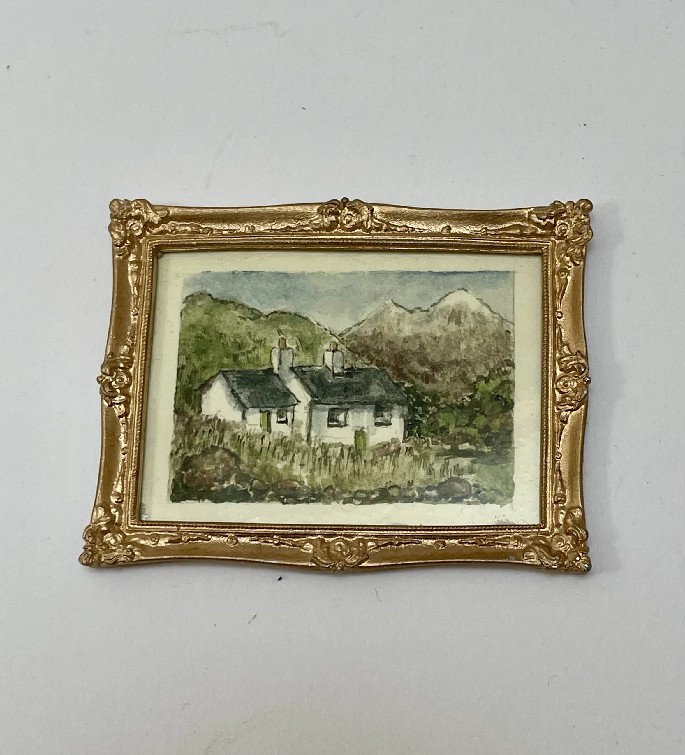 Painting 'Black Rock Cottage'