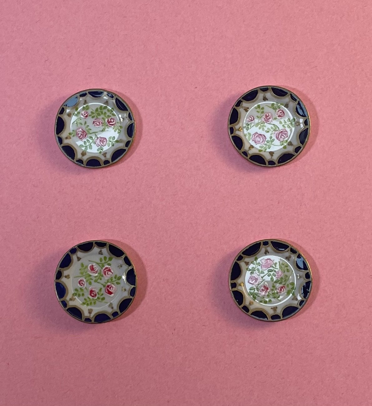 Set of plates by June Ashbury