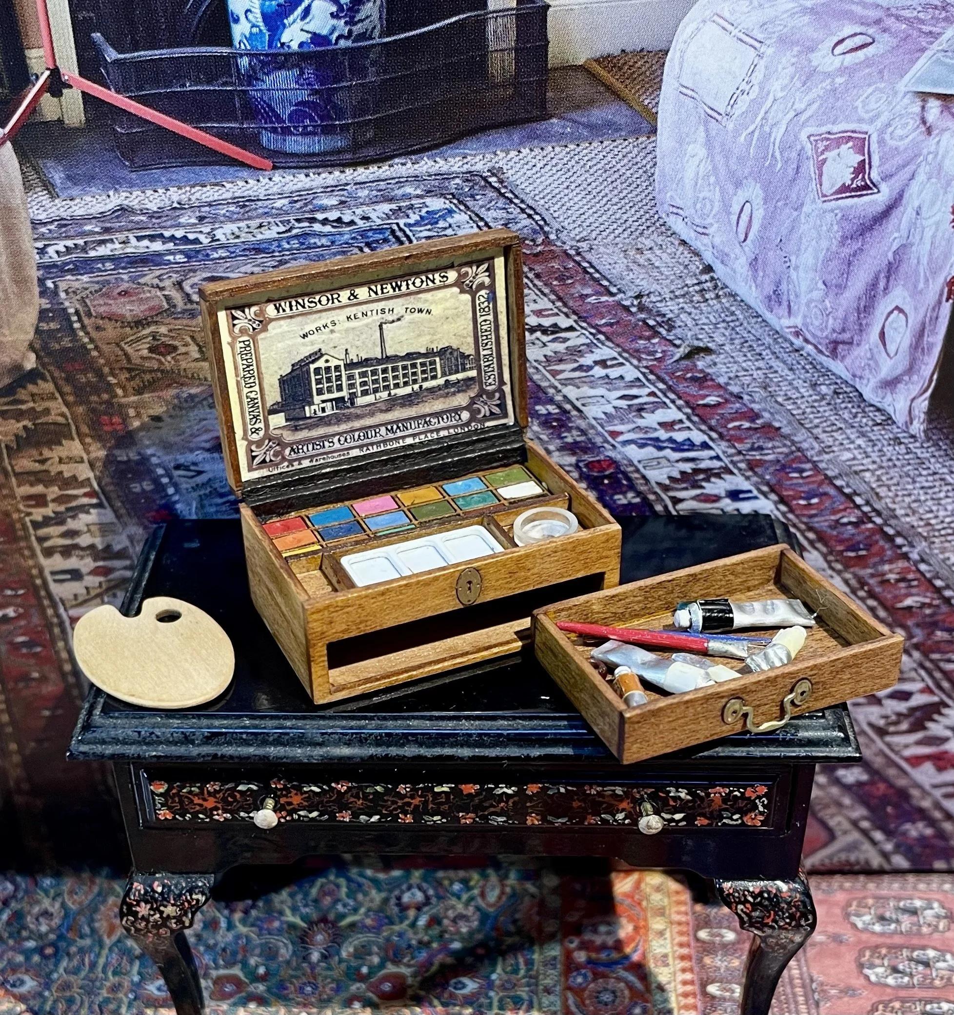 Winsor & Newtons artists box