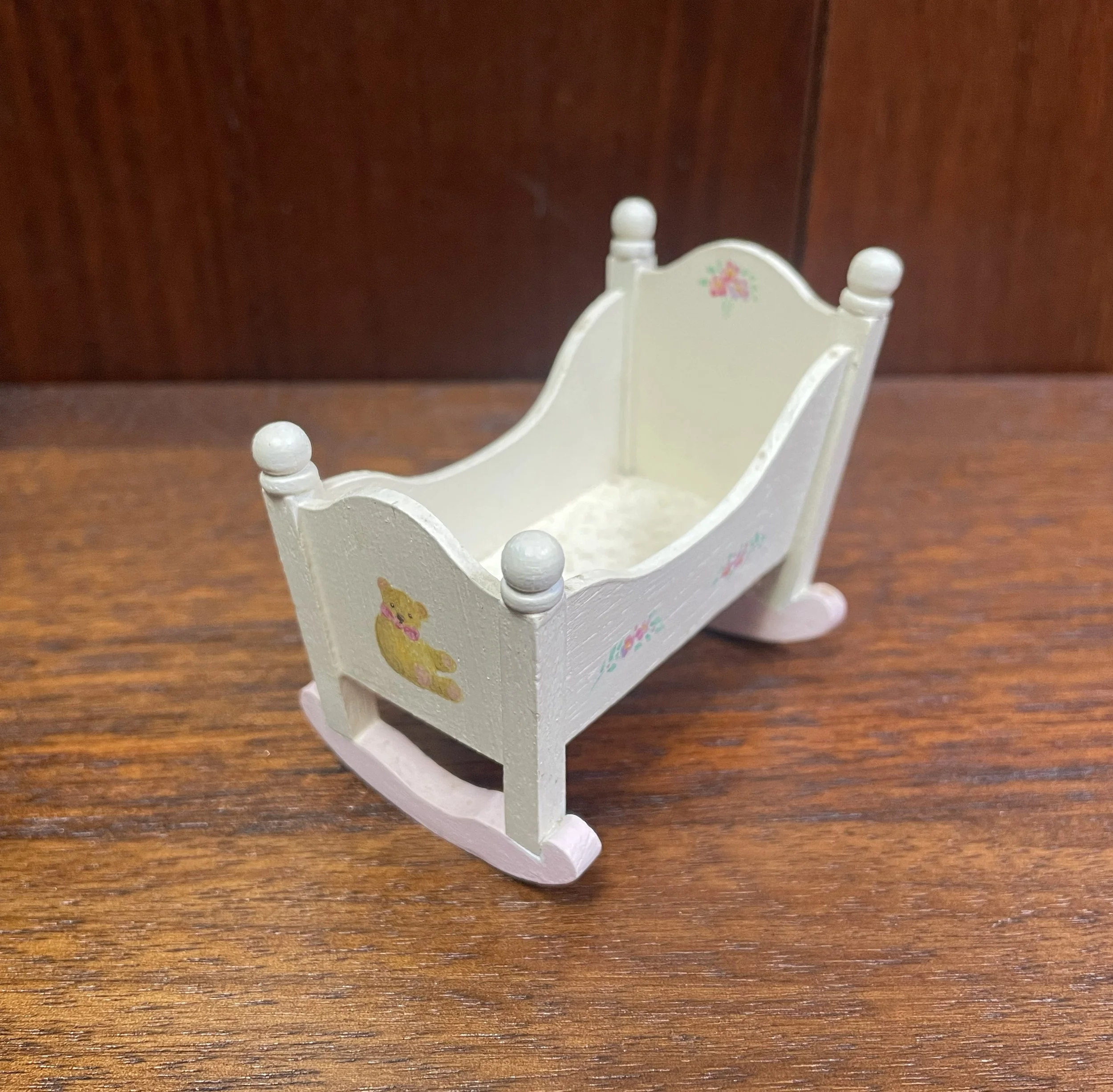 Hand painted cradle