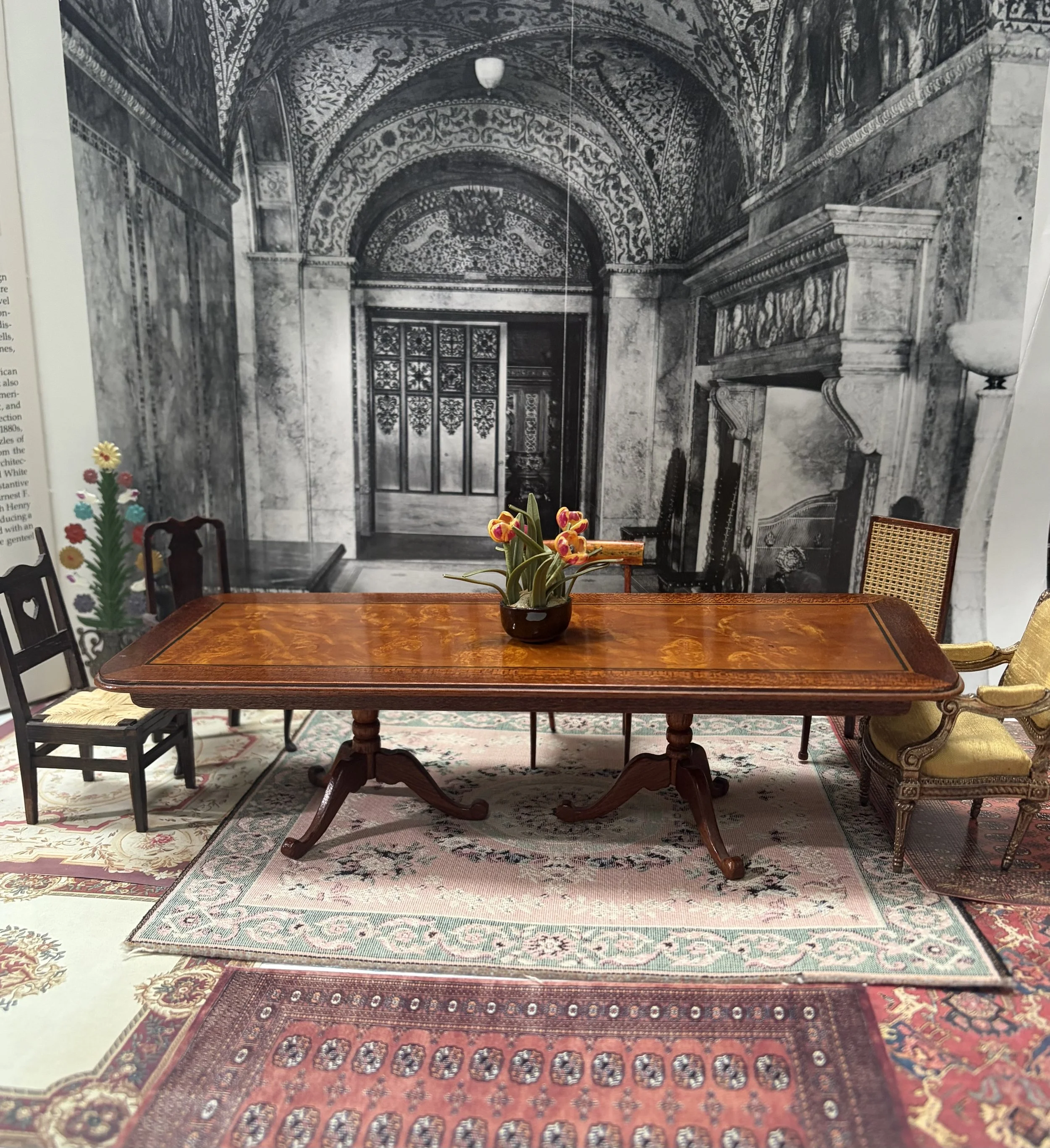 Very large dining table