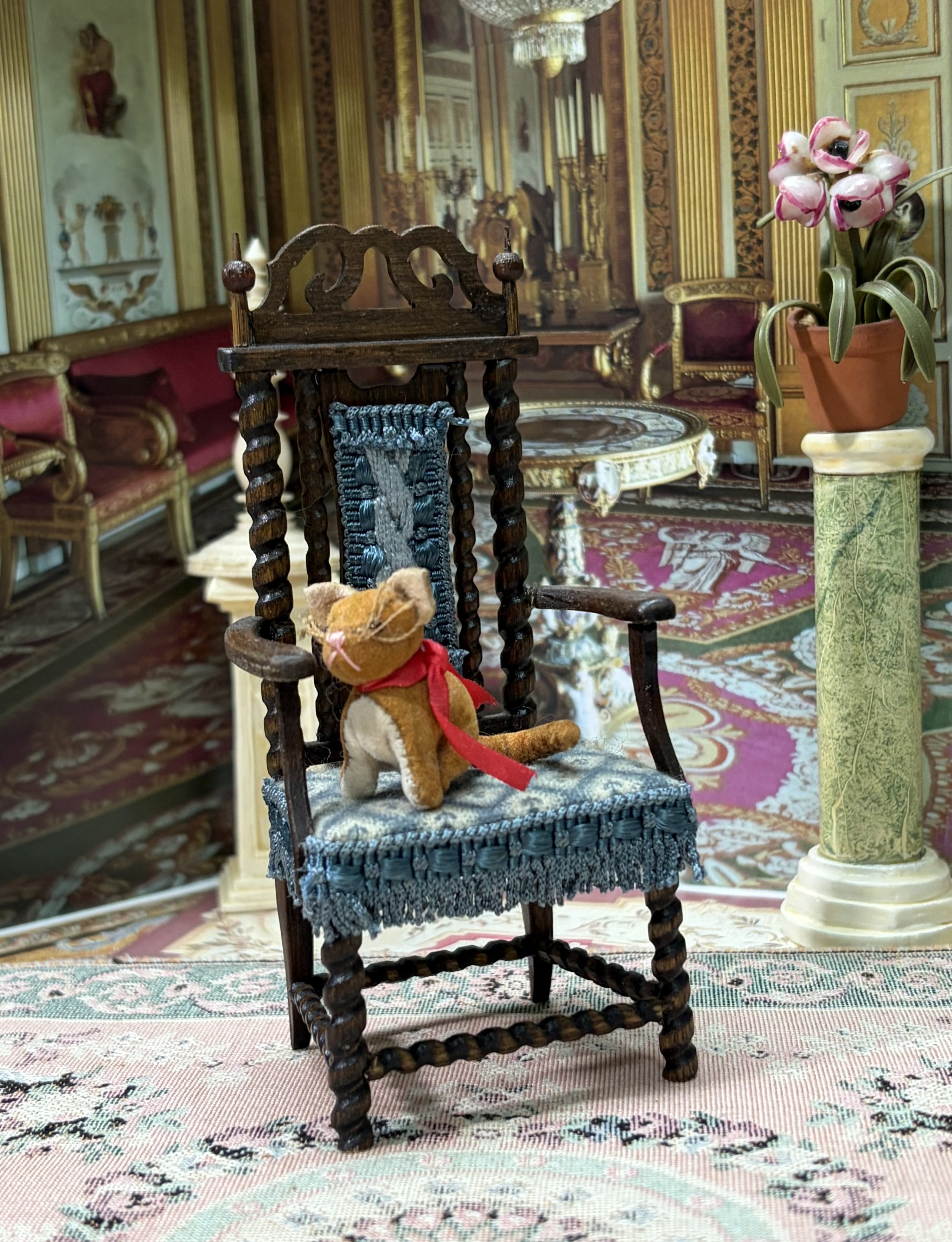 Elizabethan carver chair