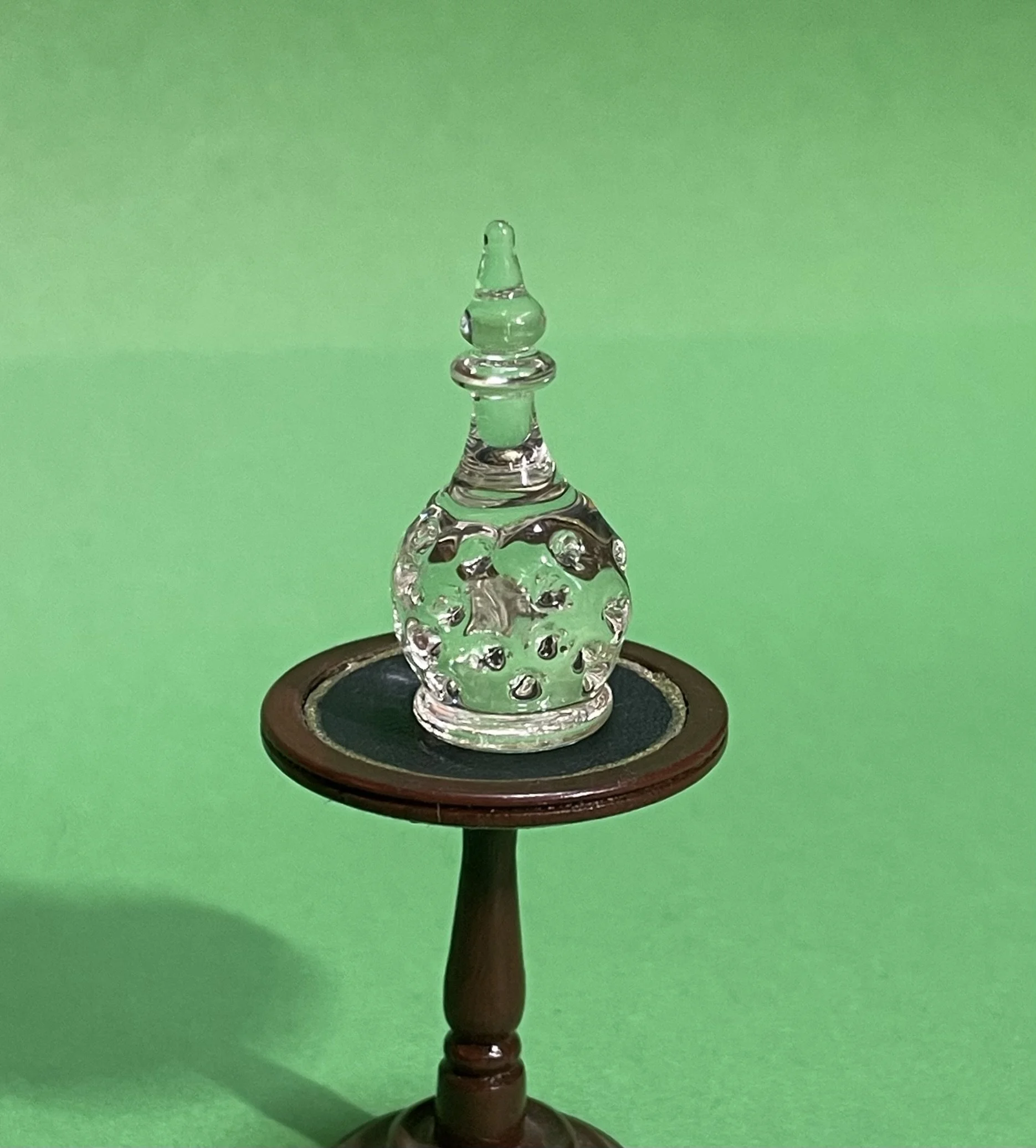Crystal glass decanter