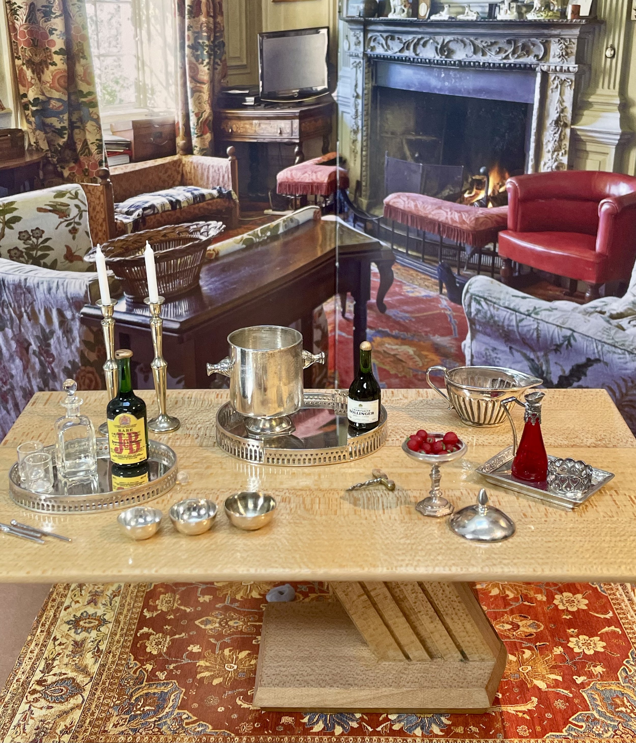 Selection of silver miniatures