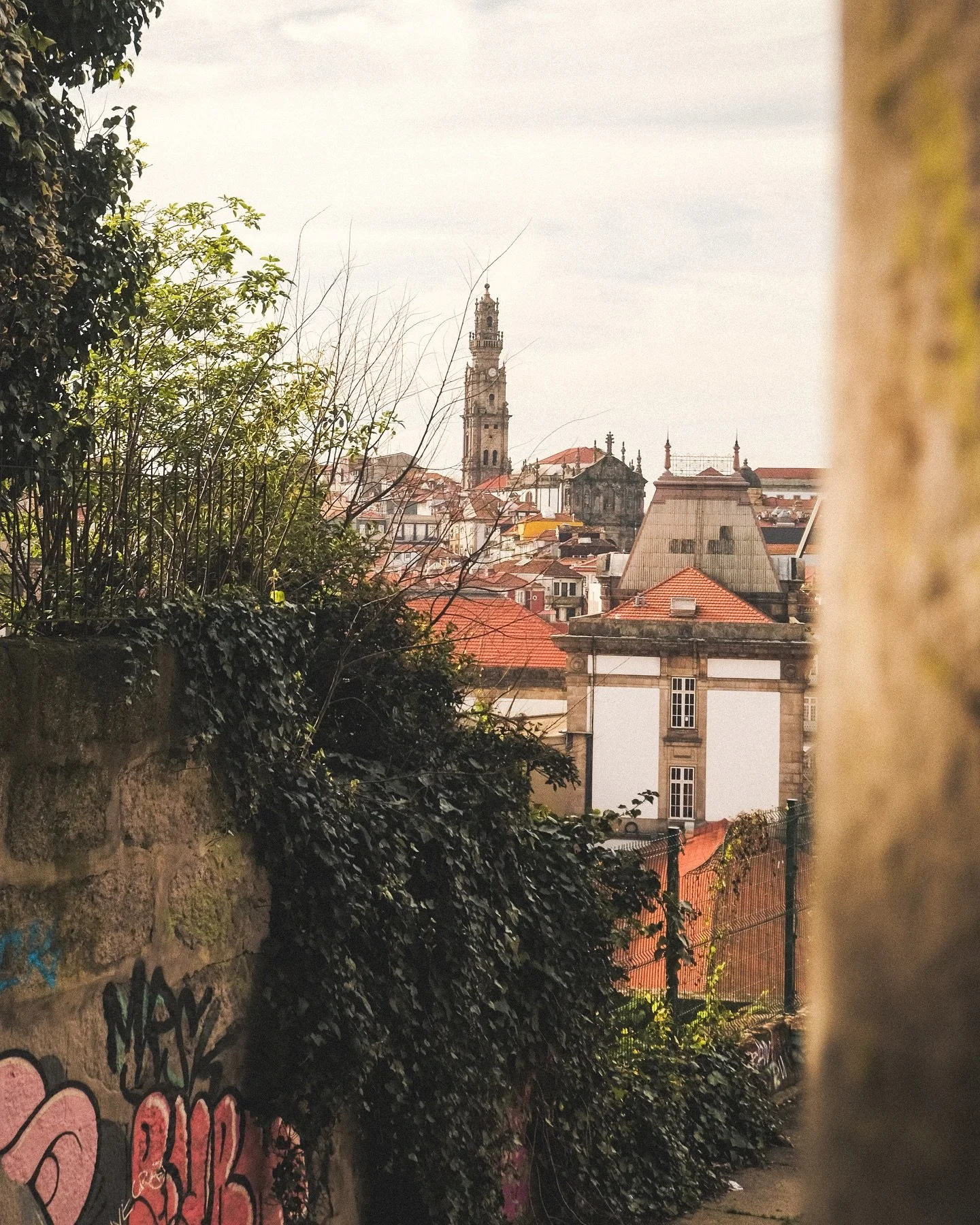 Drifting through Porto&rsquo;s quiet alleyways and staircases. Misty afternoon, layered roofs, golden light and a surprising view of the city.

#porto #portugal #portugal_gems #golden #photgraphy #travelgram #wanderlust #travelphotography #travelphot
