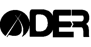 Silhouette d'une personne faisant du ski de descente, avec un fond blanc.