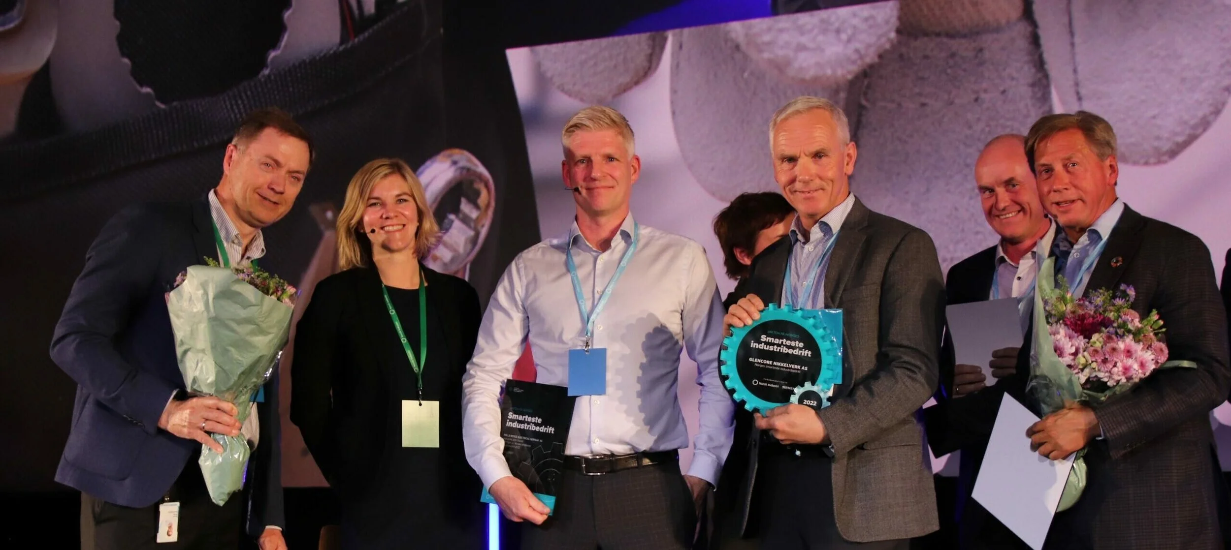 Glencore Nikkelverk er Norges smarteste industribedrift 2022