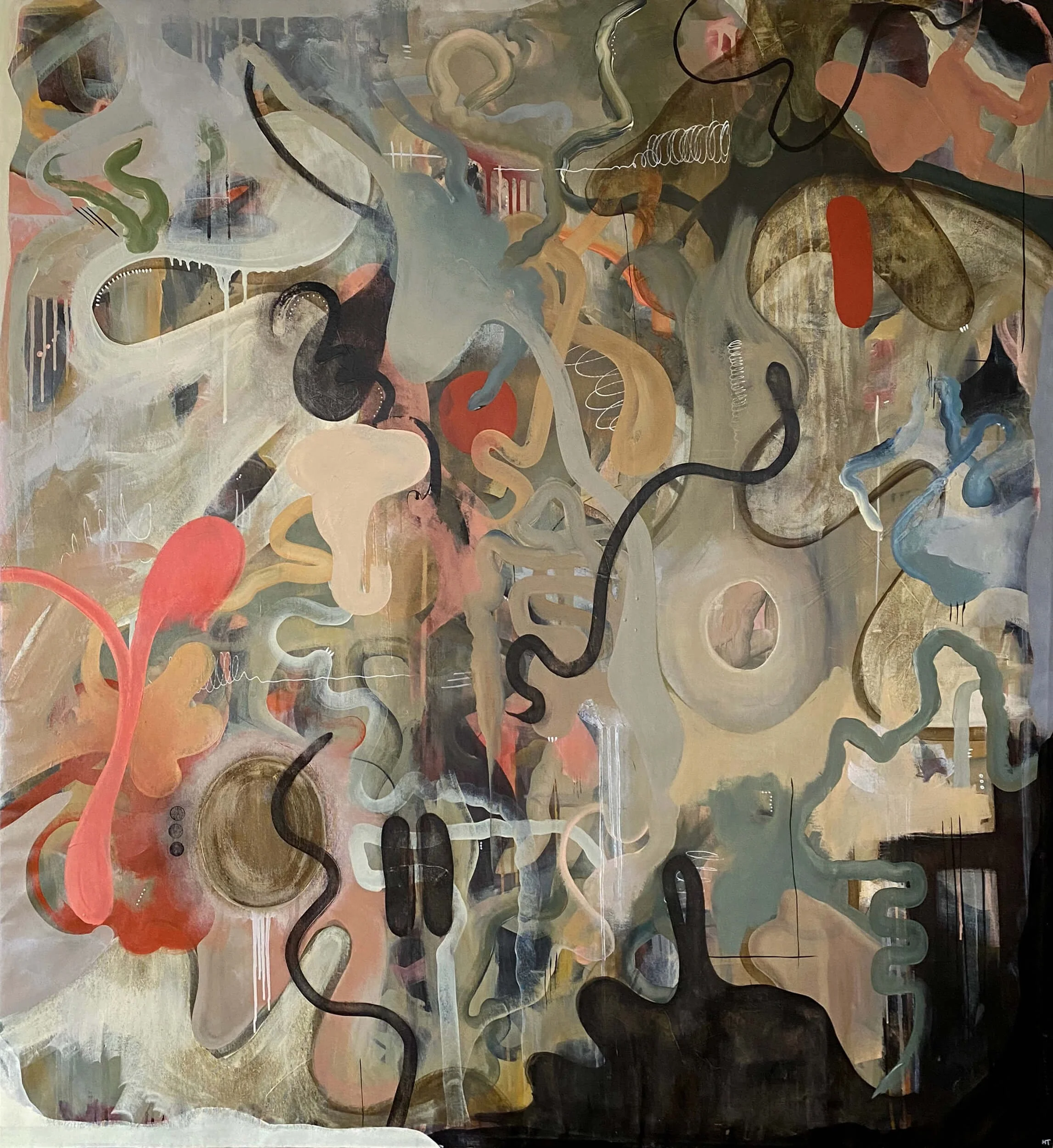 WONDERLAND (2021) 150 x 140 cm