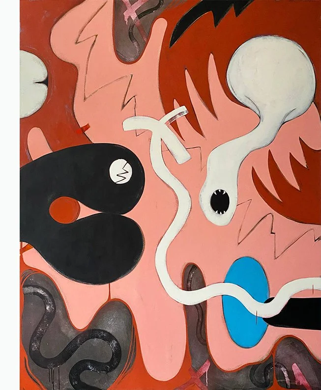 SEASON OF THE WITCH #9, 2022 / £1000 / 170 x 140 cm / Acrylic on canvas