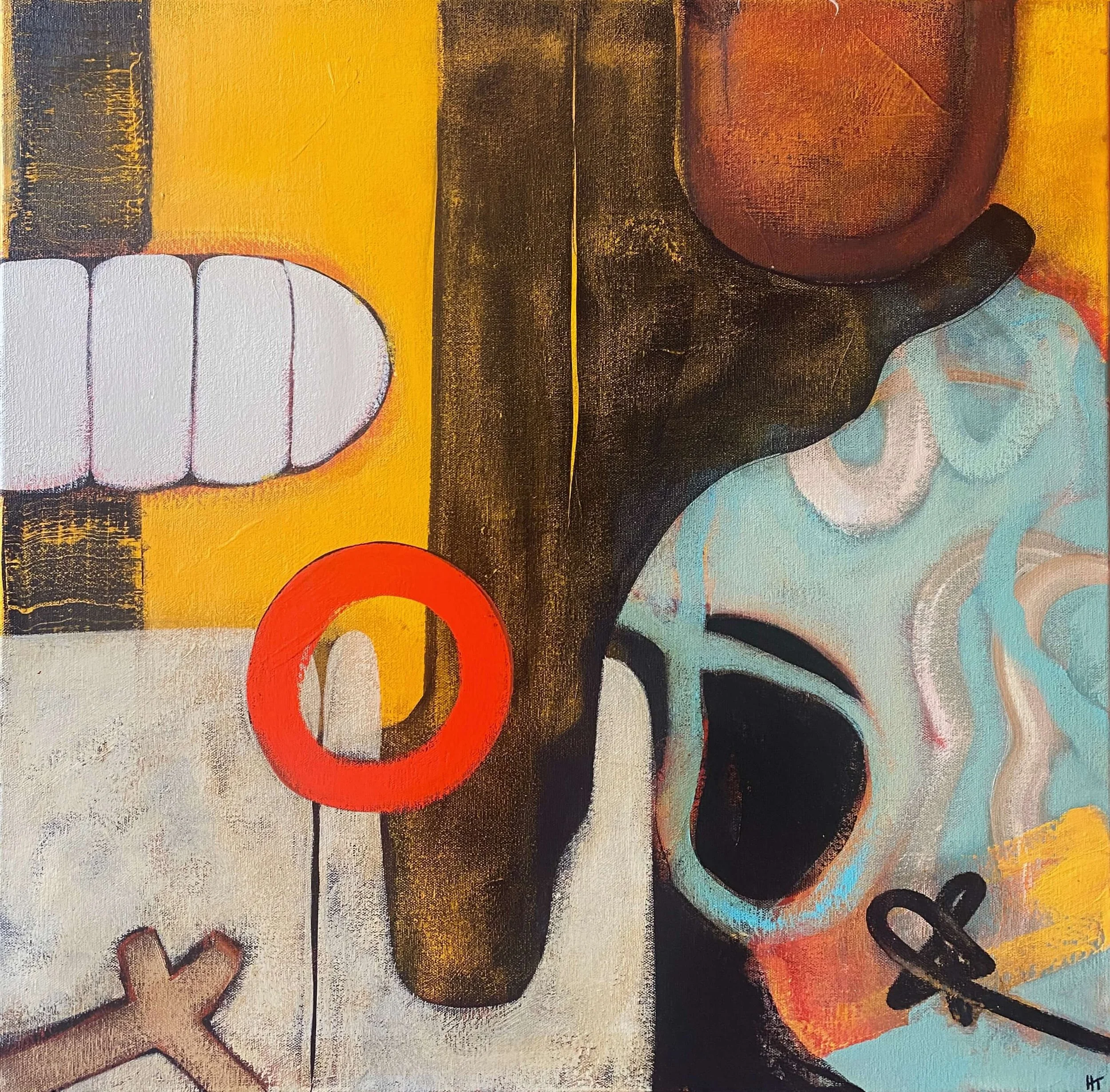 MOMENTARY LAPSE #2 (2023) 60 x 60 cm