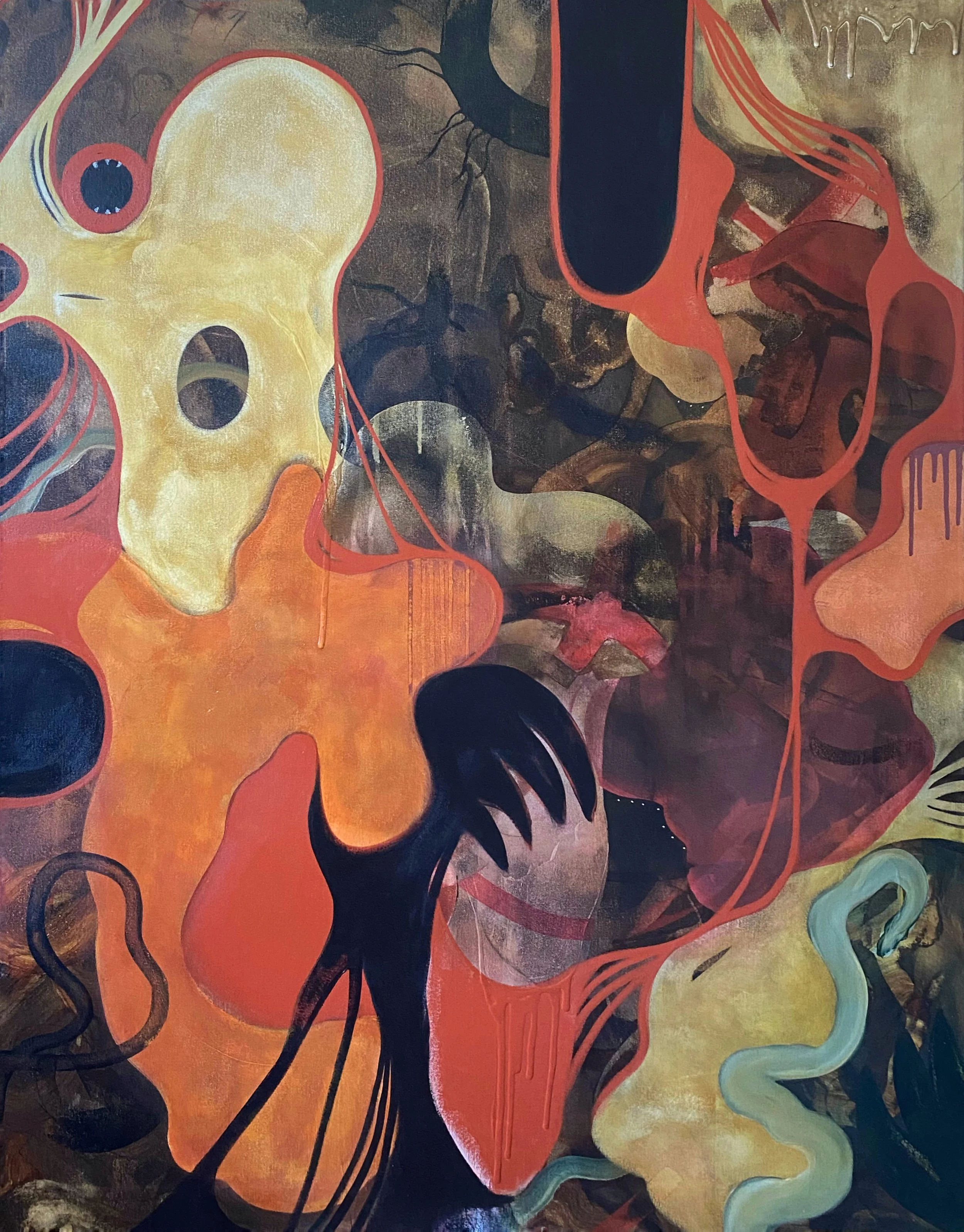 SEASON OF THE WITCH #1 (2022) 130 x 95 cm