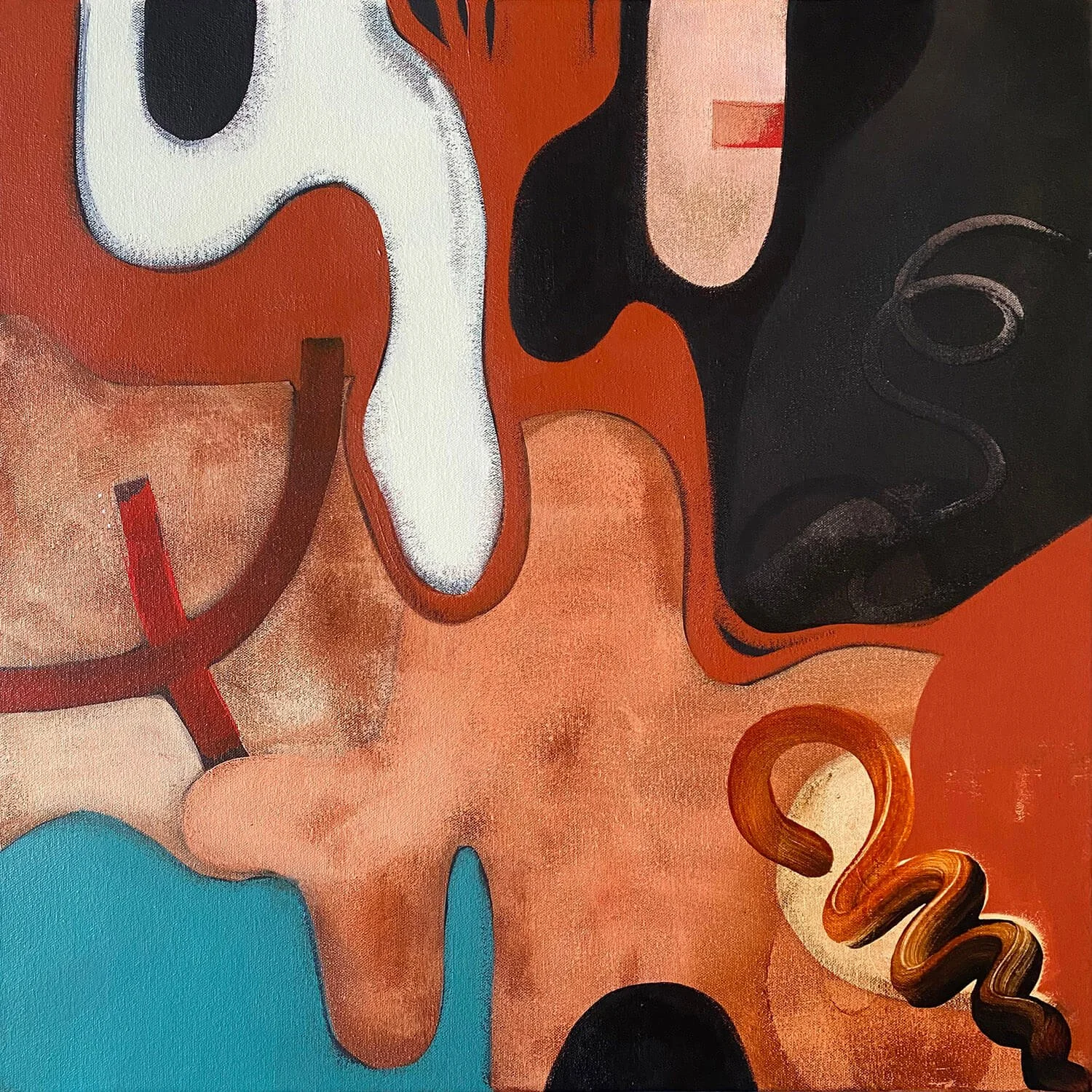 SEASON OF THE WITCH #8 (2022) 60 x 60 cm