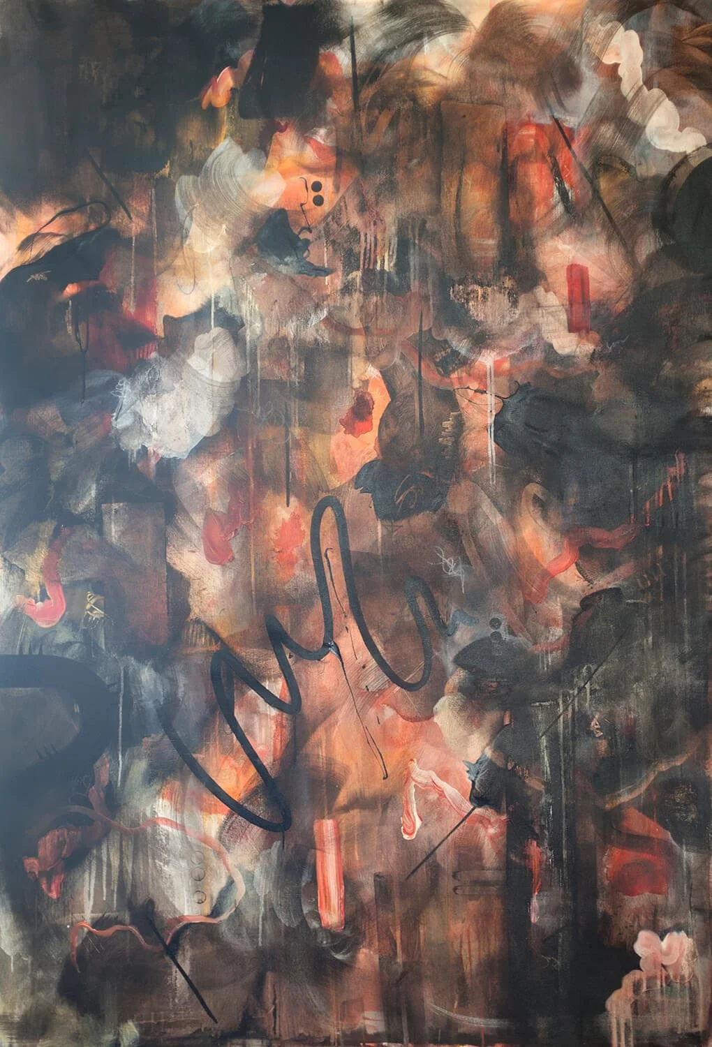 BLOODY CHAMBER (2020) 168 x 122 cm