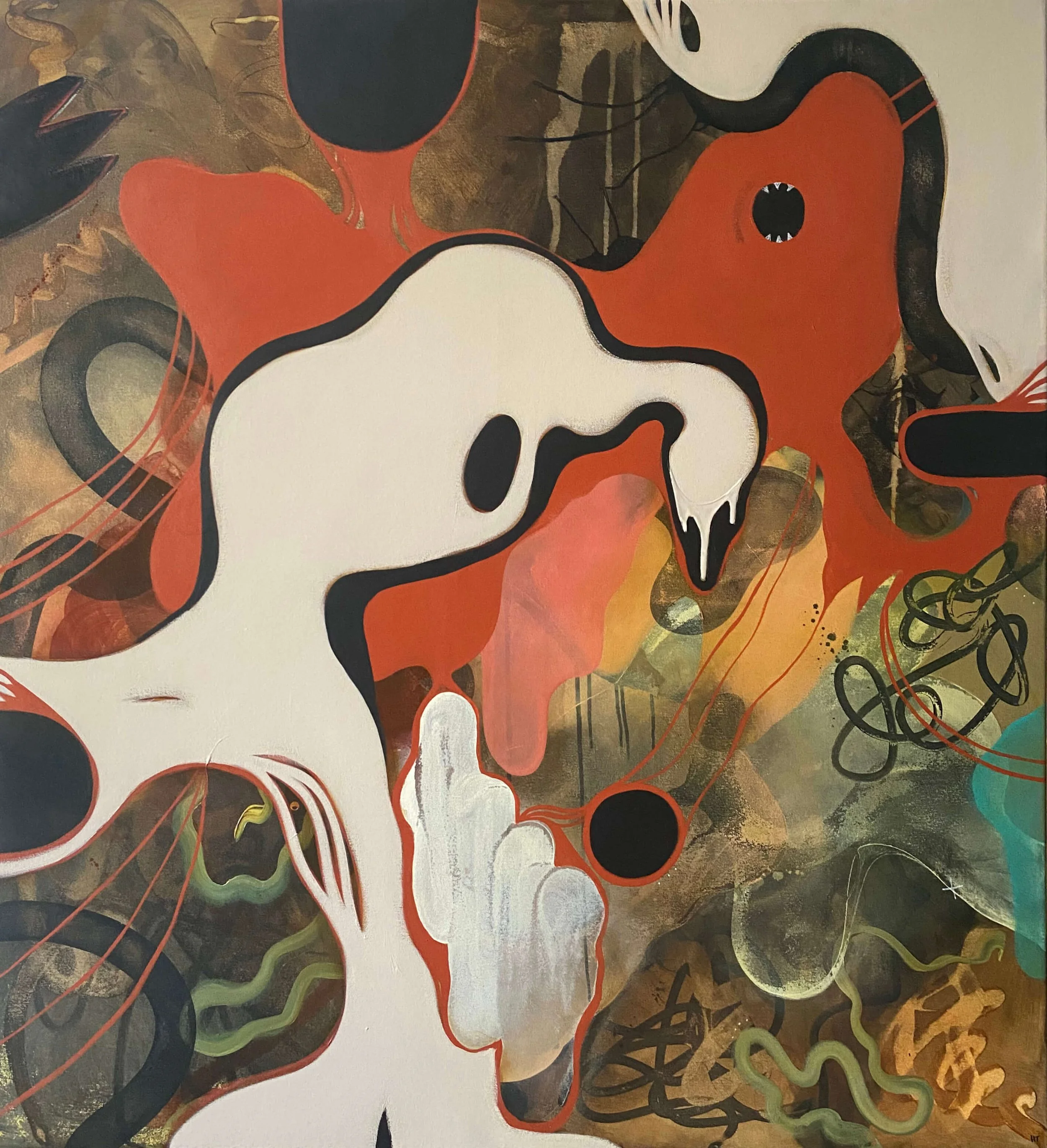 SEASON OF THE WITCH #2 (2022) 130 x 120 cm