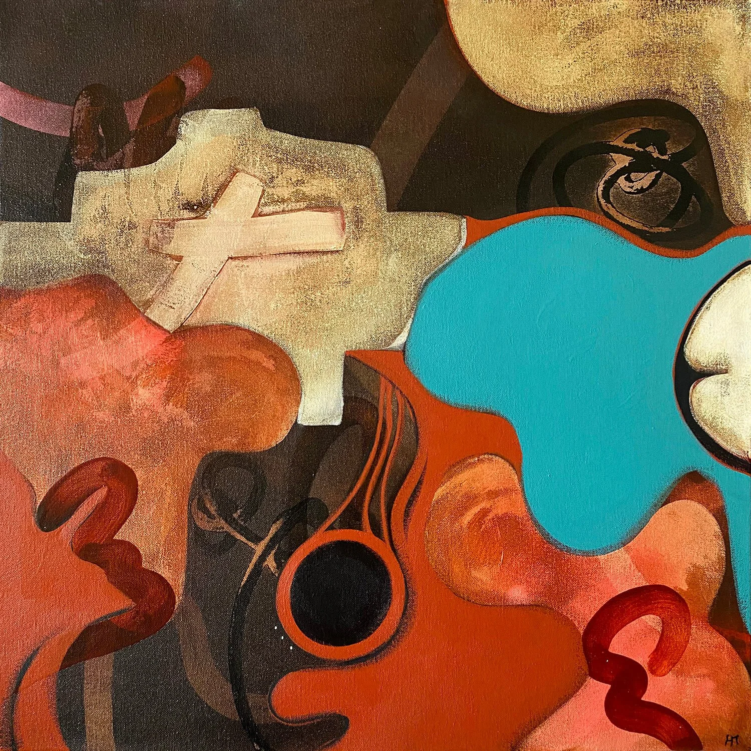 SEASON OF THE WITCH #7 (2022) 60x 60 cm