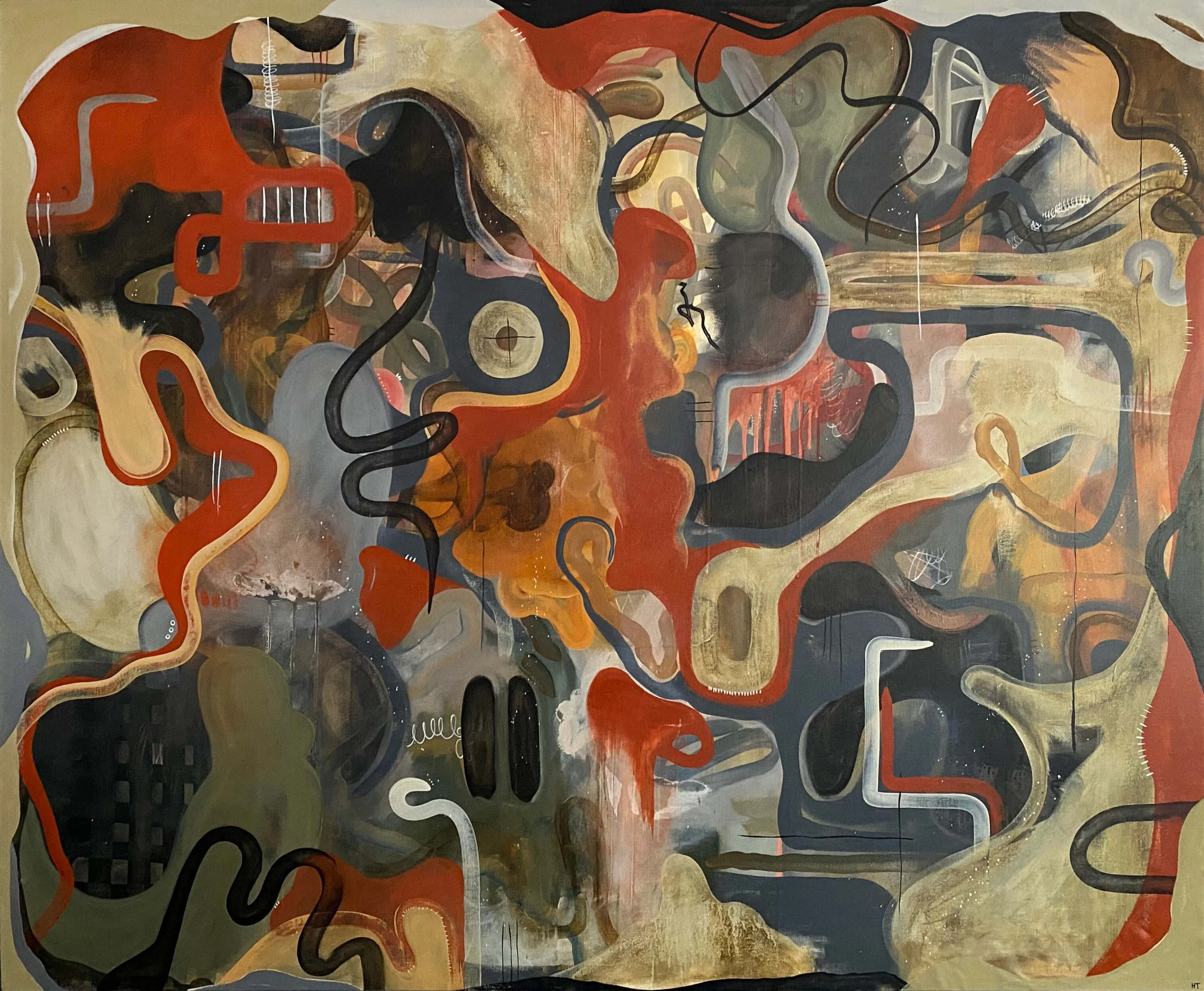 BLACK COFFEE (2021) 140 x 170 cm